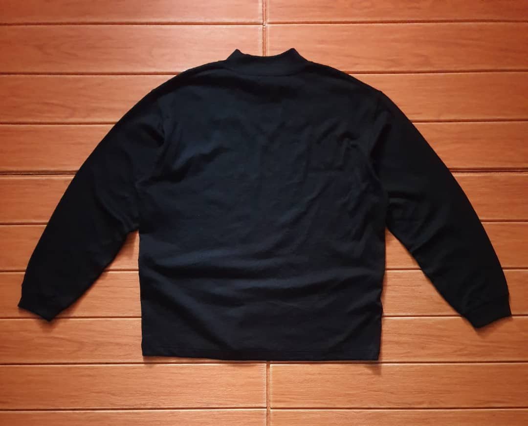 Japanese Brand Uniqlo super black longsleeve shirt Size US XL / EU 56 / 4 - 8 Thumbnail