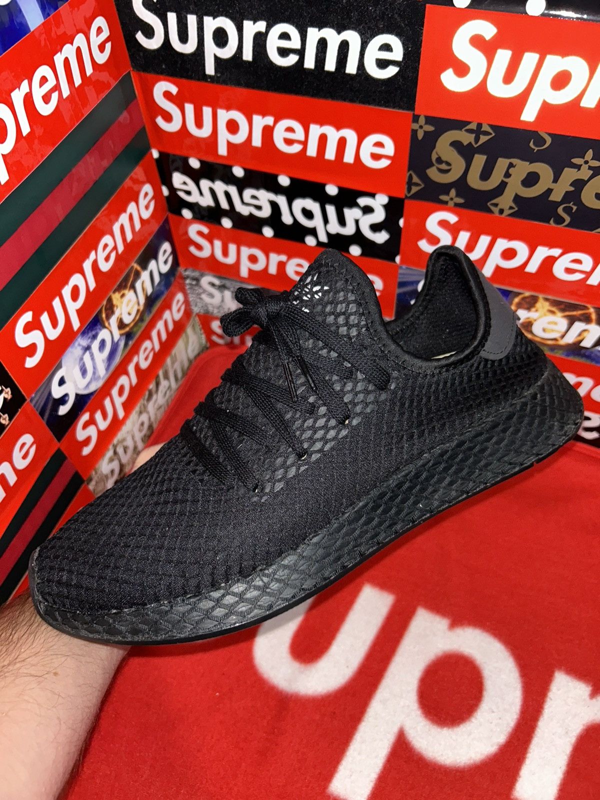 Adidas adidas Deerupt Core Black B41768 size 13 Size US 13 / EU 46 - 6 Thumbnail