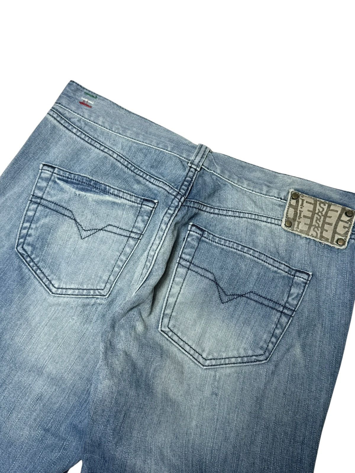 Diesel Vintage Diesel Doozy Faded Jeans Y2K 2000s Avantgarde Size US 28 / EU 44 - 6 Thumbnail
