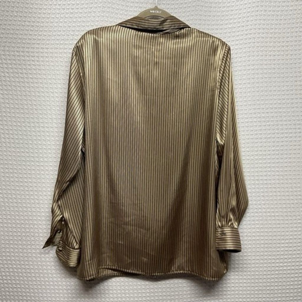 Other VTG K Arnold Liquid Stripes Button Shirt Blouse Women 18/20 Size ONE SIZE - 8 Thumbnail