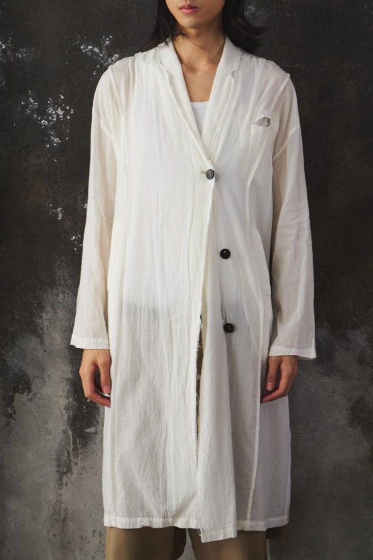 Other Project by H. Long cotton handmade shirt coat Size M / US 6-8 / IT 42-44 - 1 Thumbnail