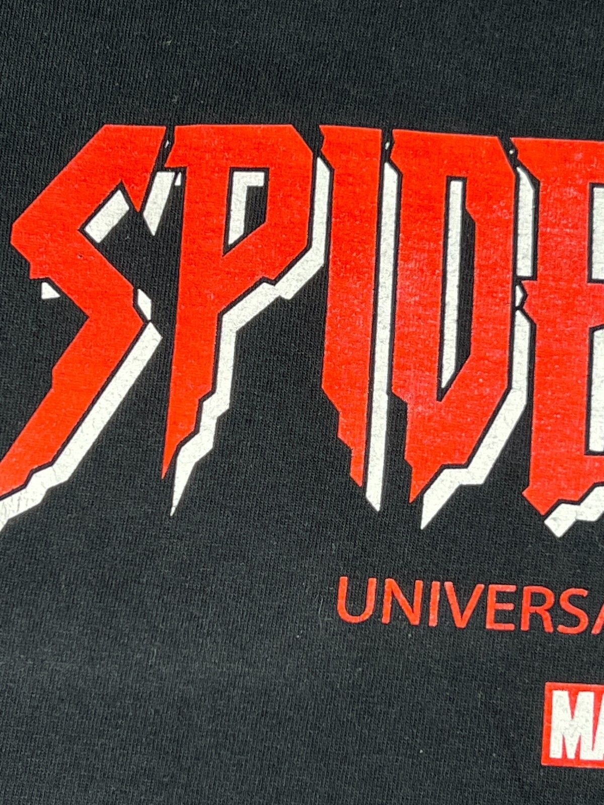 Marvel Comics × Universal Studios Marvel Spiderman Universal Studios T Shirt Mens M Black Size US M / EU 48-50 / 2 - 6 Thumbnail