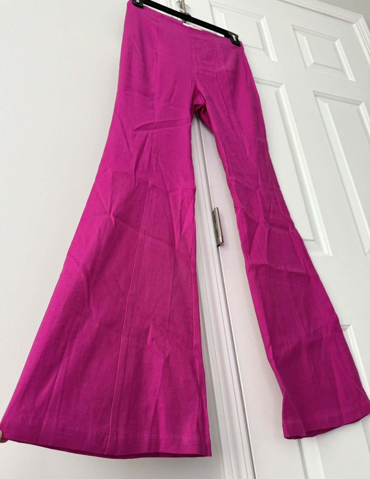 Anthropologie Anthropologie Linen Blend Flare Pants, Size 6 Size 28" / US 6 / IT 42 - 8 Thumbnail