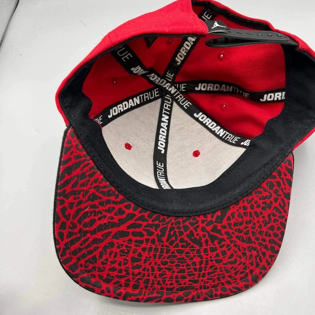 Jordan Brand Air Jordan True Hat Cement Elephant Embroidered Snap Back Size ONE SIZE - 2 Thumbnail