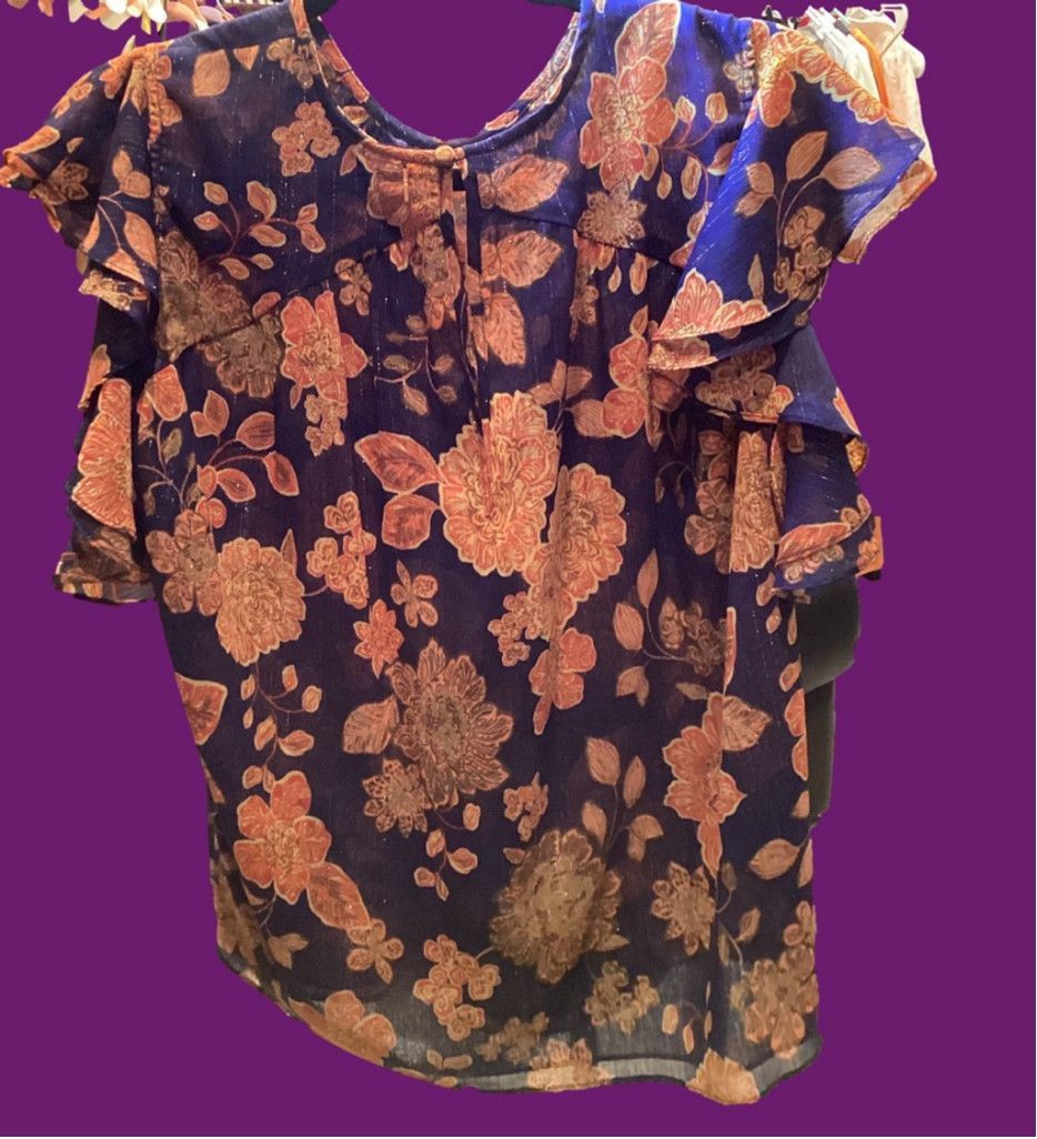 MISA Los Angeles Misa Foral Blouse NWT Size S / US 4 / IT 40 - 1 Thumbnail