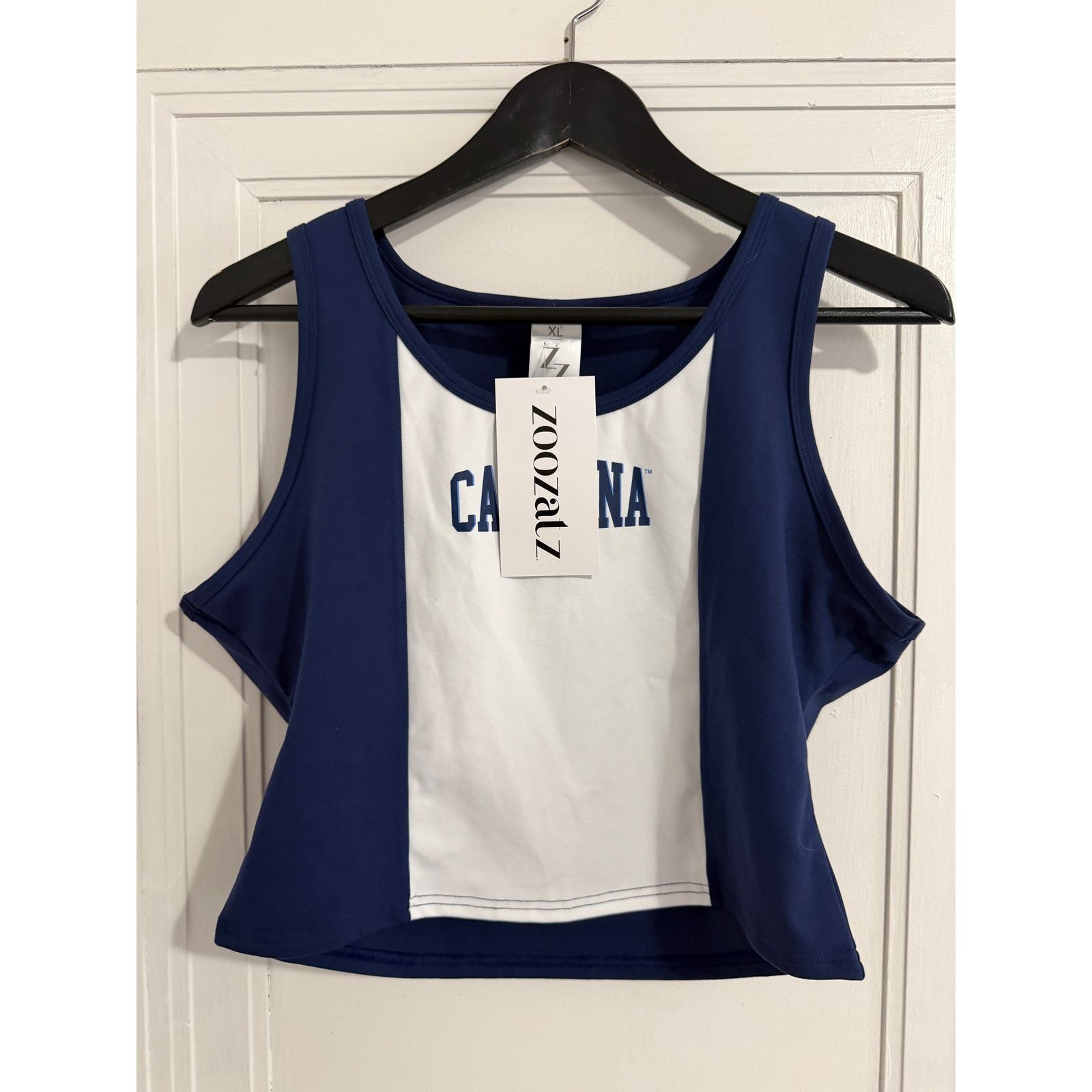 NCAA NWT North Carolina Tar Heels Cropped Tank Top Size XL Size XL / US 12-14 / IT 48-50 - 3 Thumbnail