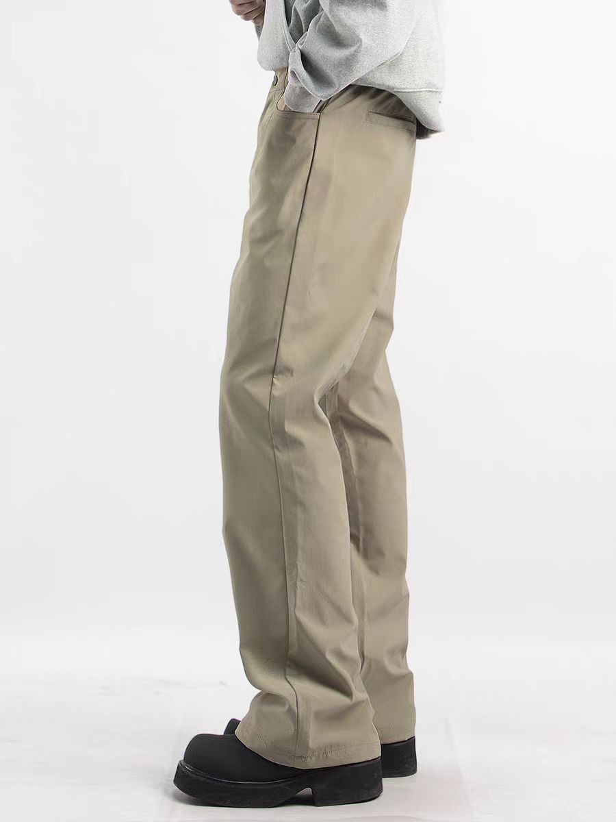 Japanese Brand × Vintage Simple baggy straight micro flare trousers Size US 30 / EU 46 - 5 Thumbnail