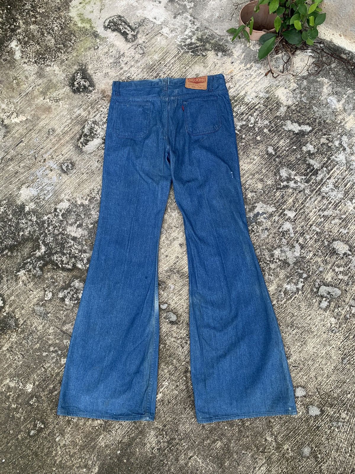 Big John × Hysteric Glamour × Le Grande Bleu (L.G.B.) Sun faded 🔥 flare Big john bush pants bootcut jeans Size US 34 / EU 50 - 11 Thumbnail