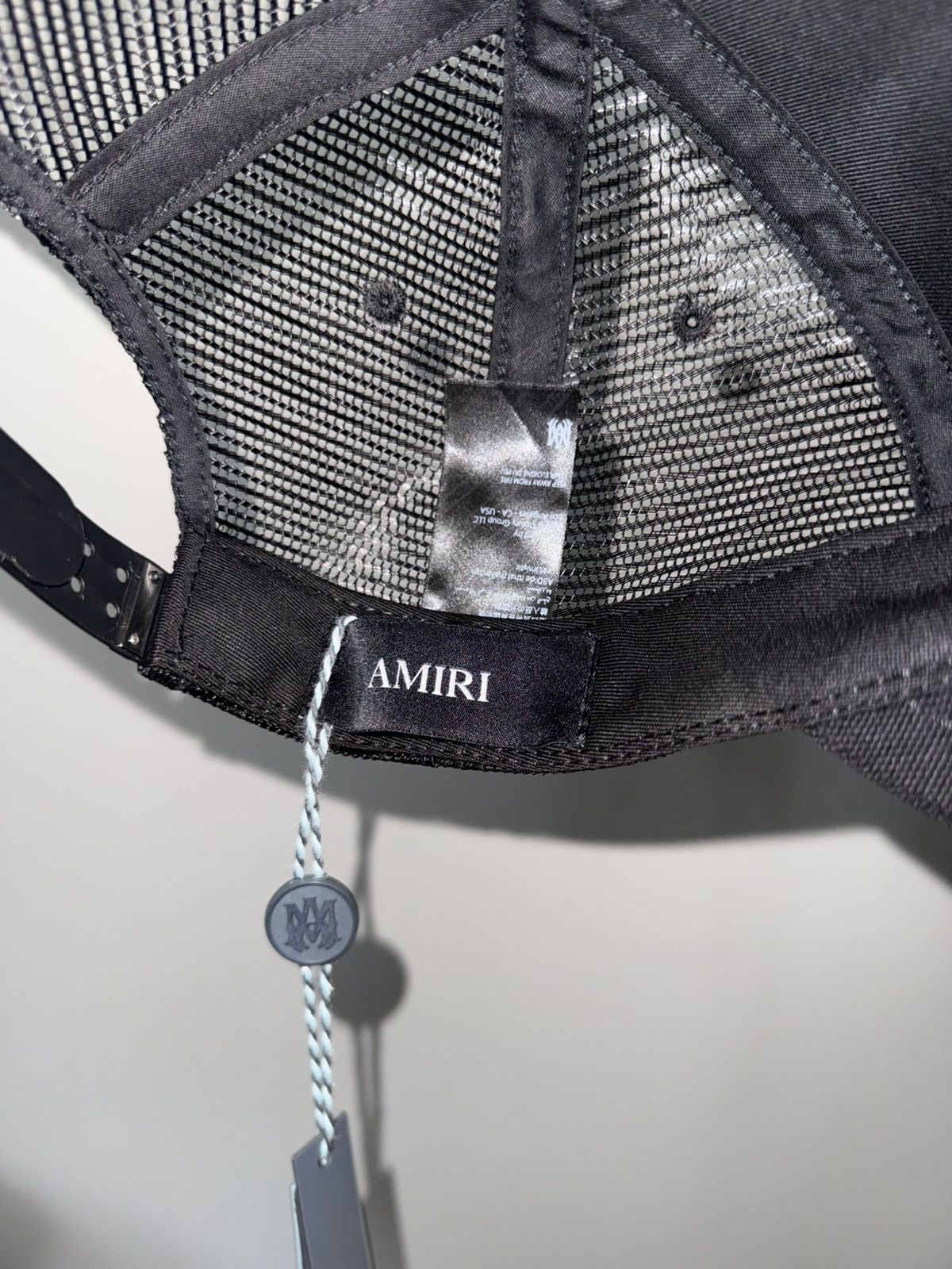 Amiri Amiri 3 star crystal trucker hat Size ONE SIZE - 6 Thumbnail