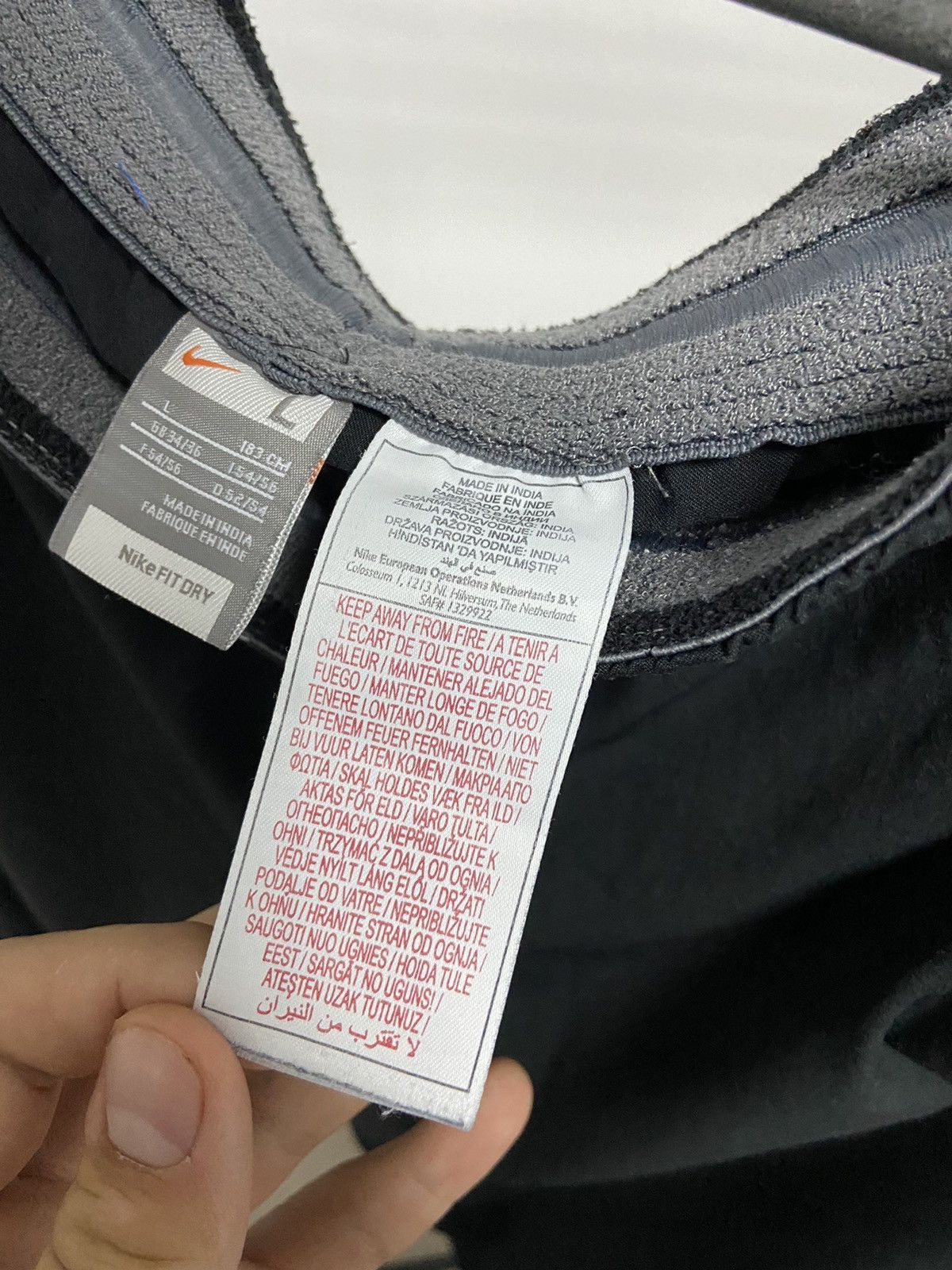 Nike × Vintage Nike Pants Fit Dry Vintage Small Logo Y2K Size US 34 / EU 50 - 9 Thumbnail
