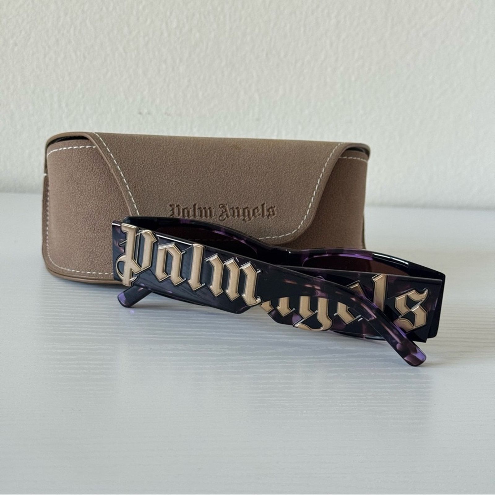 Palm Angels New! Palm Angels Purple Sunglasses, PERI007 3464, Authentic Size ONE SIZE - 8 Thumbnail