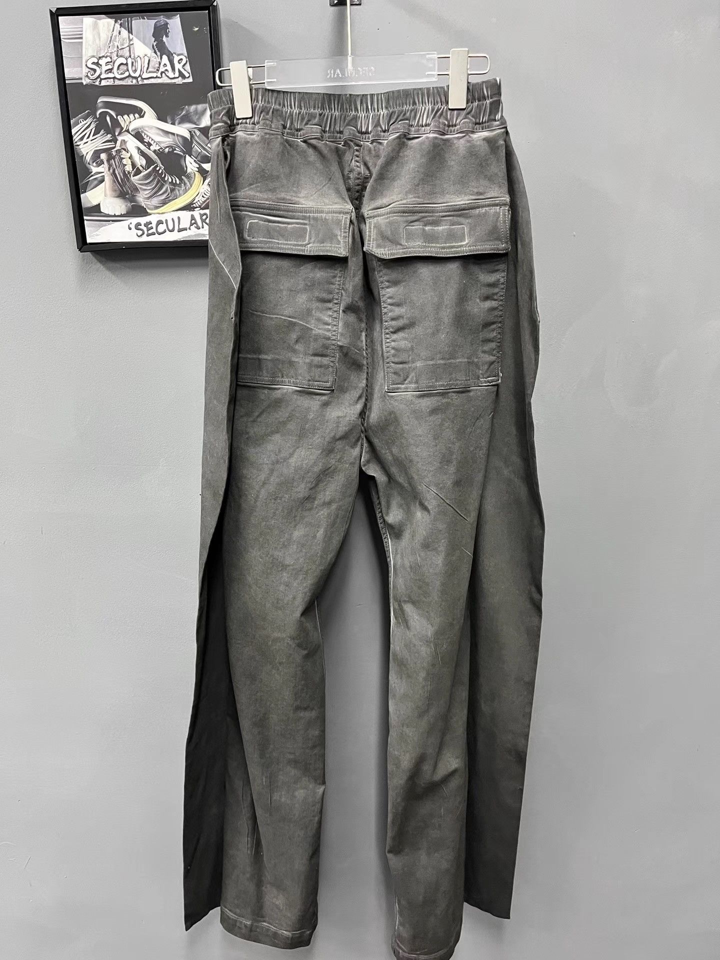 Rick Owens Rick Owens Drkshdw Babel Pusher Snap Pants K34 Size US 31 - 2 Thumbnail