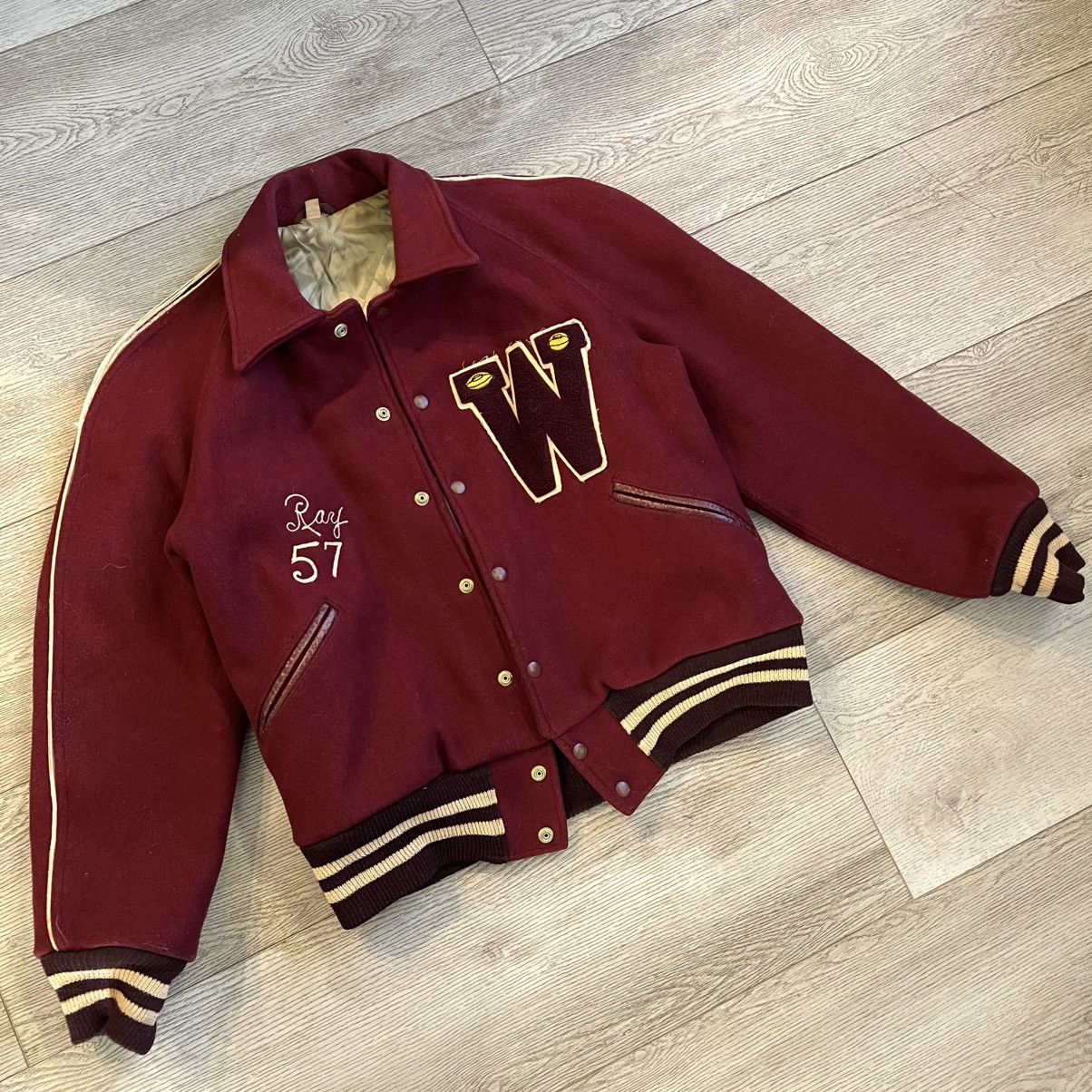 Vintage VINTAGE VARSITY LETTERMAN JACKET Size US M / EU 48-50 / 2 - 1 Thumbnail