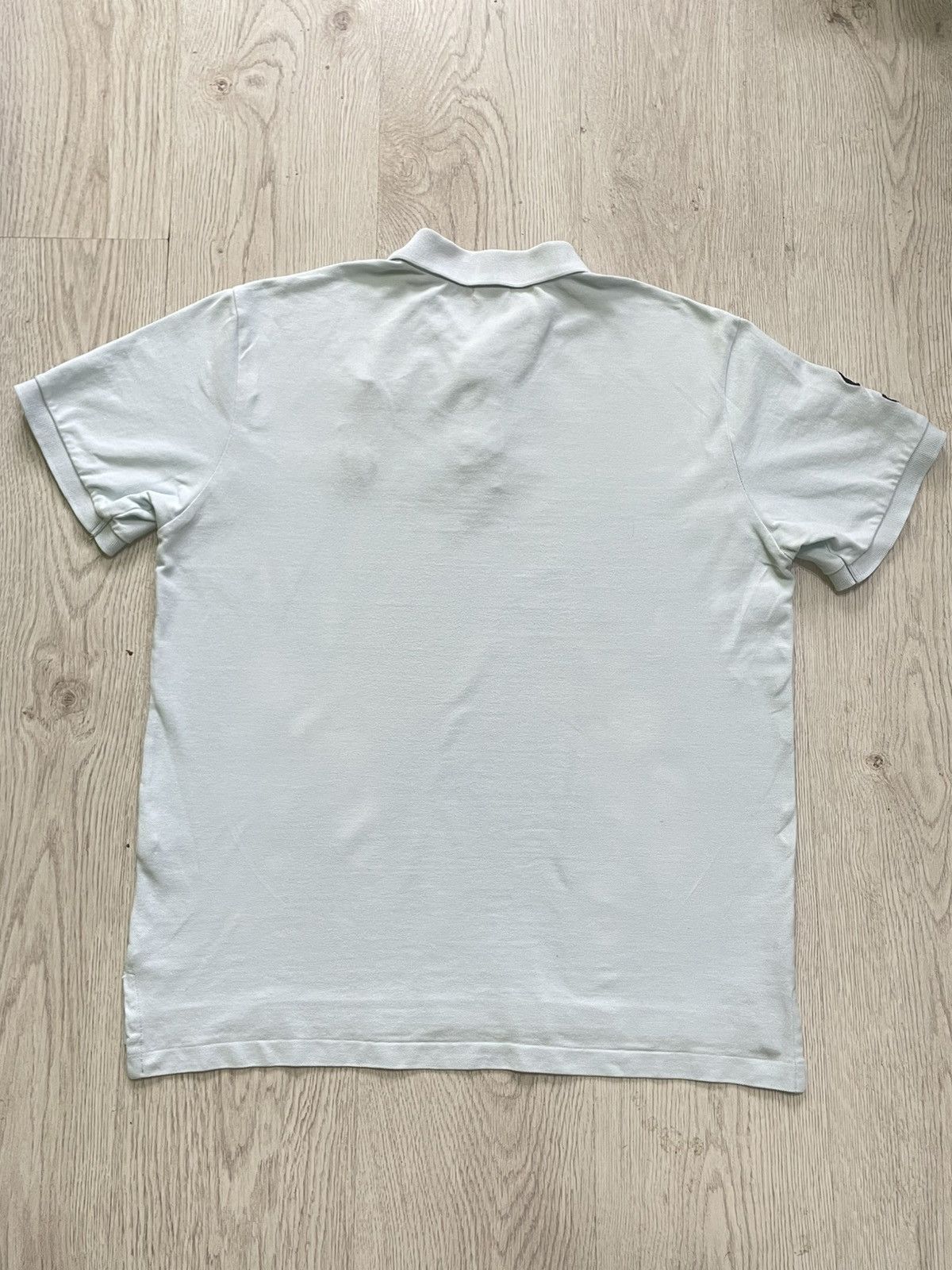 Polo Ralph Lauren Chief Keef Polo Ralph Lauren Vintage Big Pony Light Blue Size US XXL / EU 58 / 5 - 8 Thumbnail