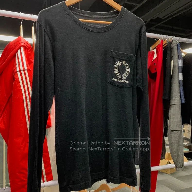 Chrome Hearts CHROME HEARTS Size S Black horseshoe long sleeves Size US S / EU 44-46 / 1 - 1 Thumbnail