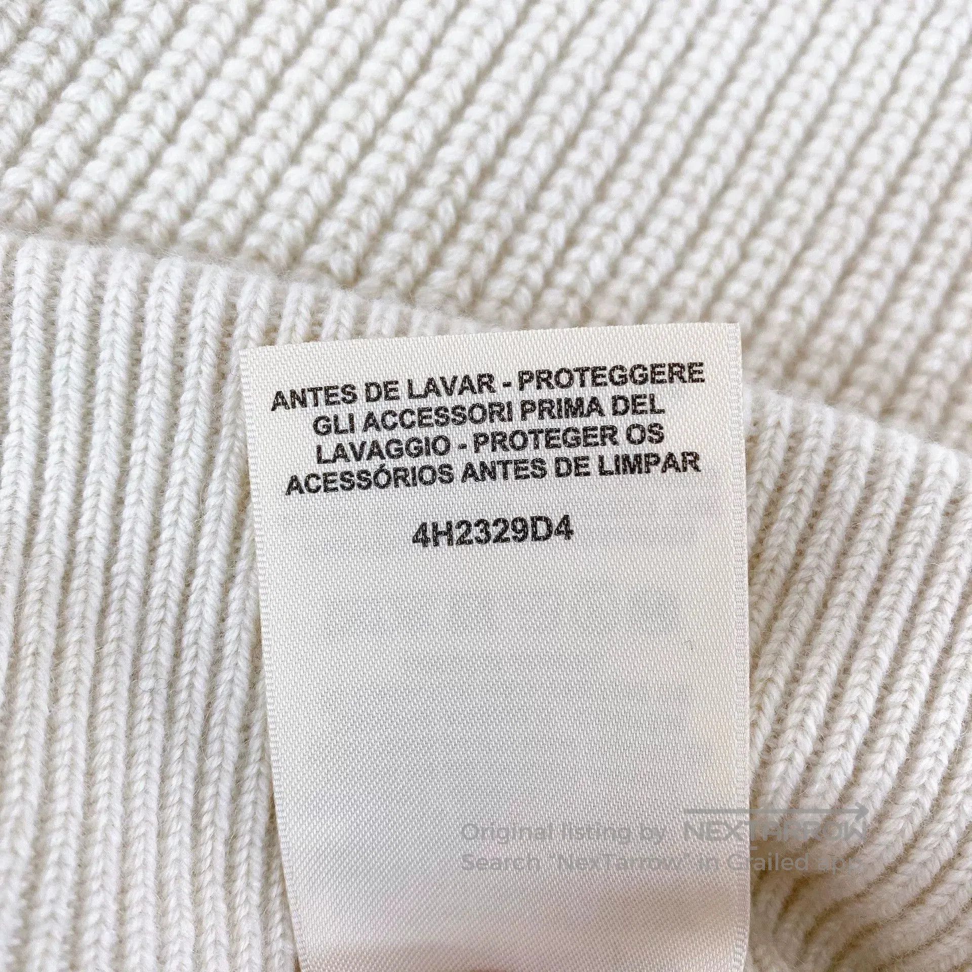 Hermes Hermes White Knit Midi Skirt Size 36. Size US 36 / EU 52 - 8 Thumbnail