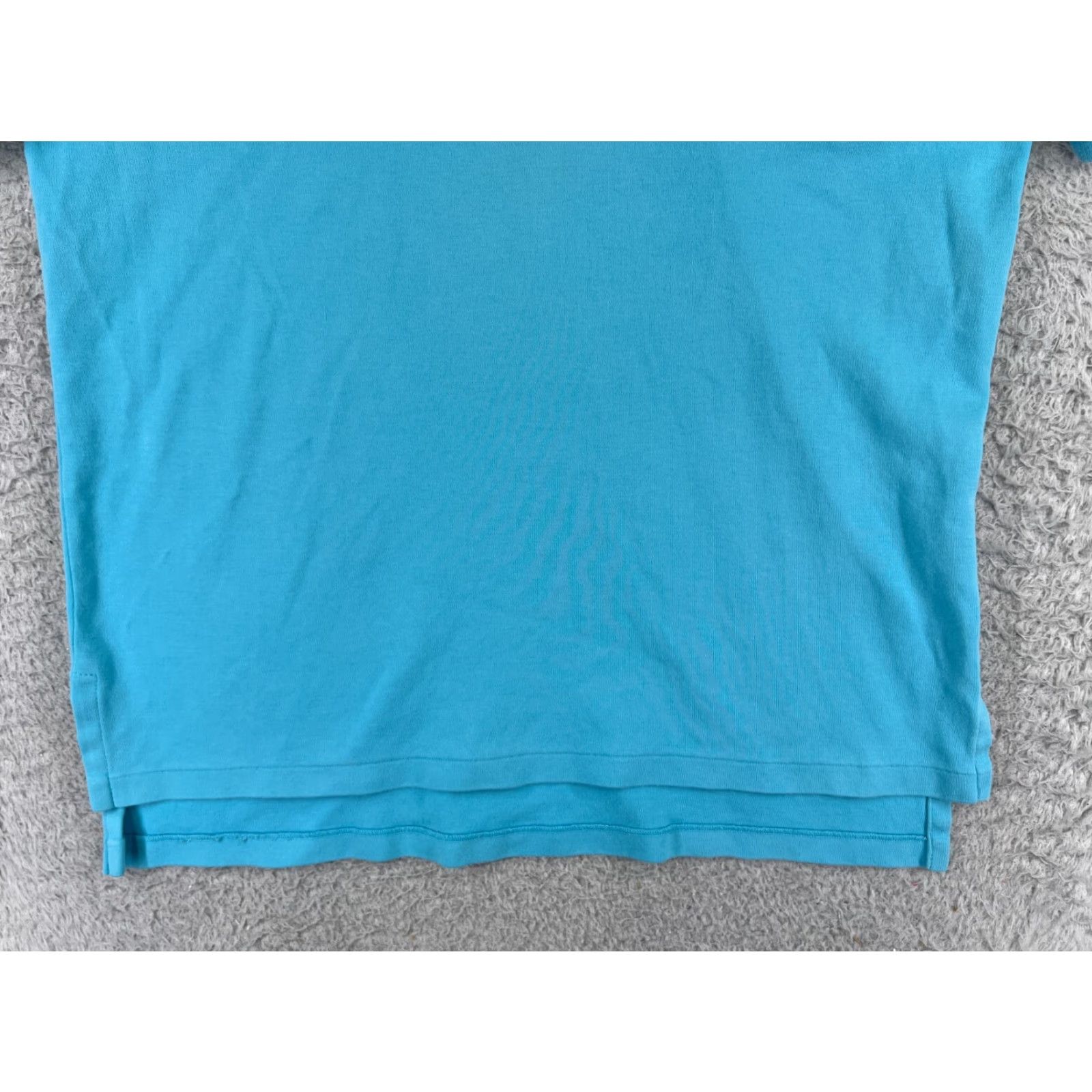 Ralph Lauren Ralph Lauren Polo Shirt Men Large Blue Jersey Cotton Slim Fit Size US L / EU 52-54 / 3 - 5 Thumbnail