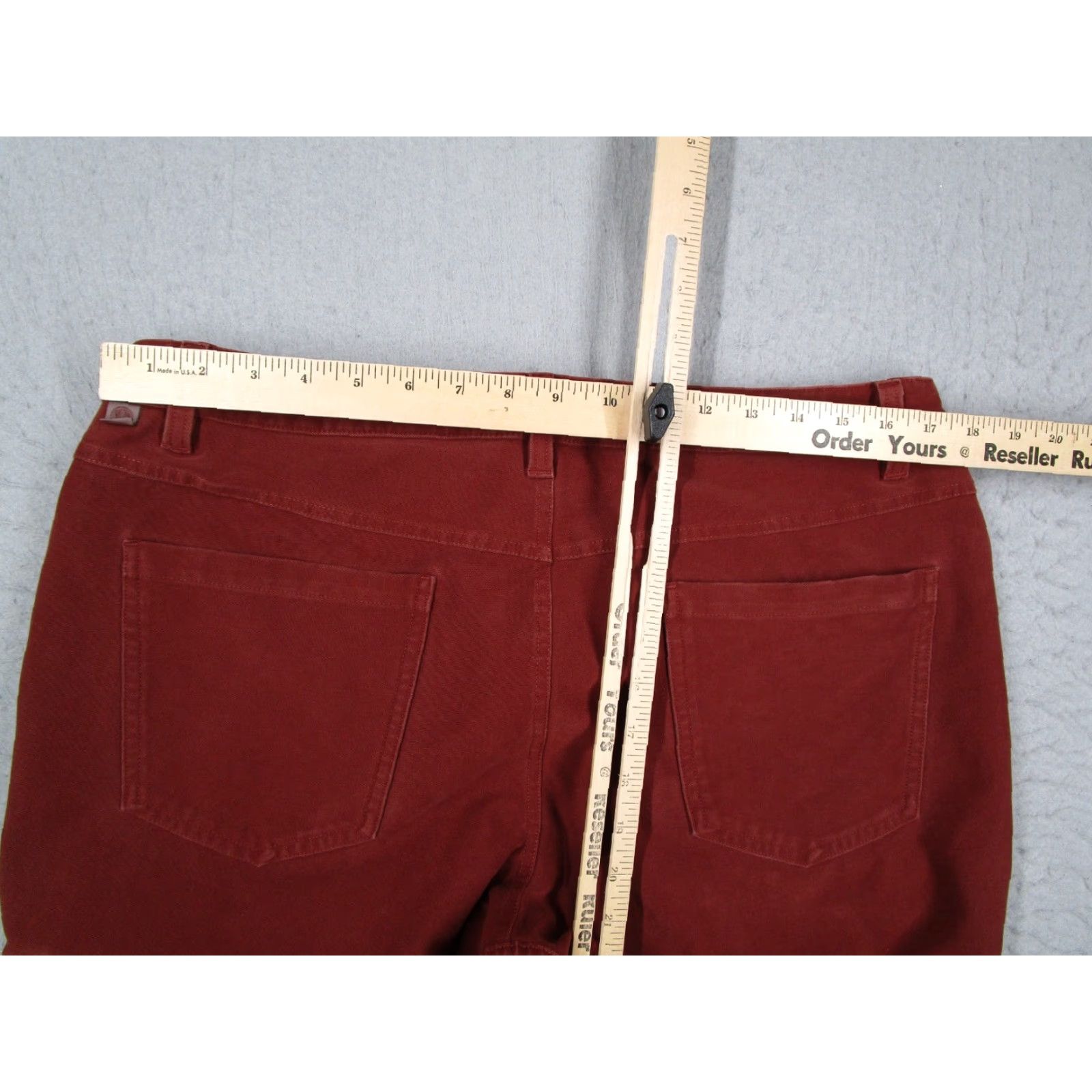 Lululemon Lululemon ABC Pants Mens 34 Slim Fit Utilitech Chinos Red 34x30 Updated 34W x 30L Slim Chino Logo Pockets Men Size US 34 / EU 50 - 3 Thumbnail