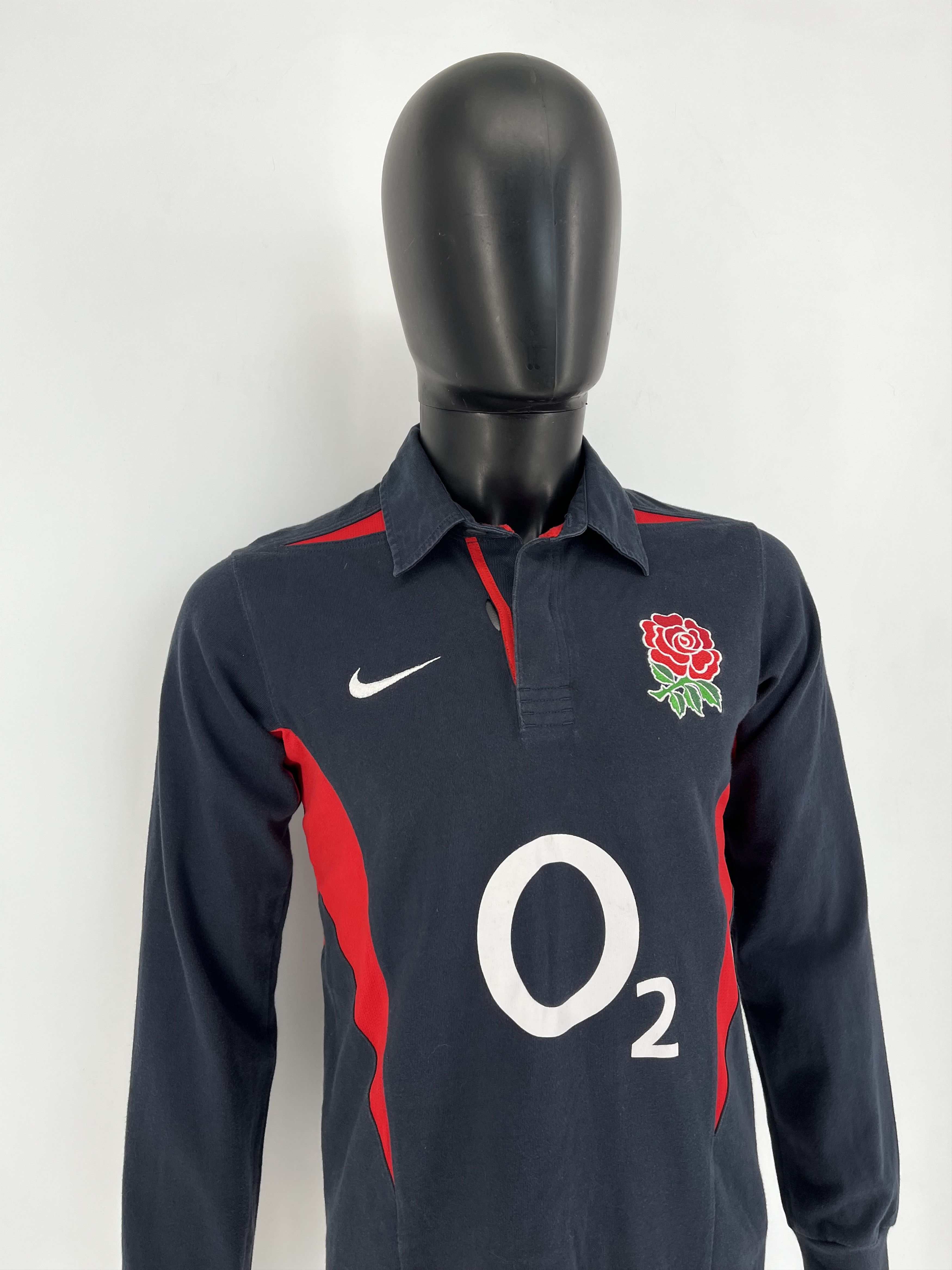 Vintage Vintage Nike England Rugby Shirt y2k streetwear style Size US S / EU 44-46 / 1 - 3 Thumbnail
