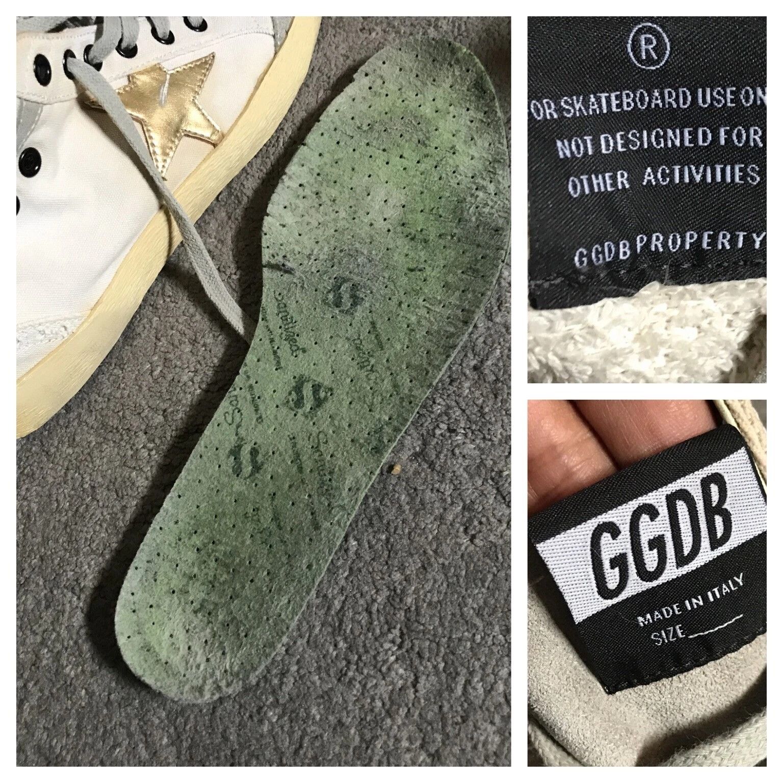 Golden Goose Golden Goose Sneakers MID STAR GGDB High Top Size US 11 / IT 41 - 11 Thumbnail