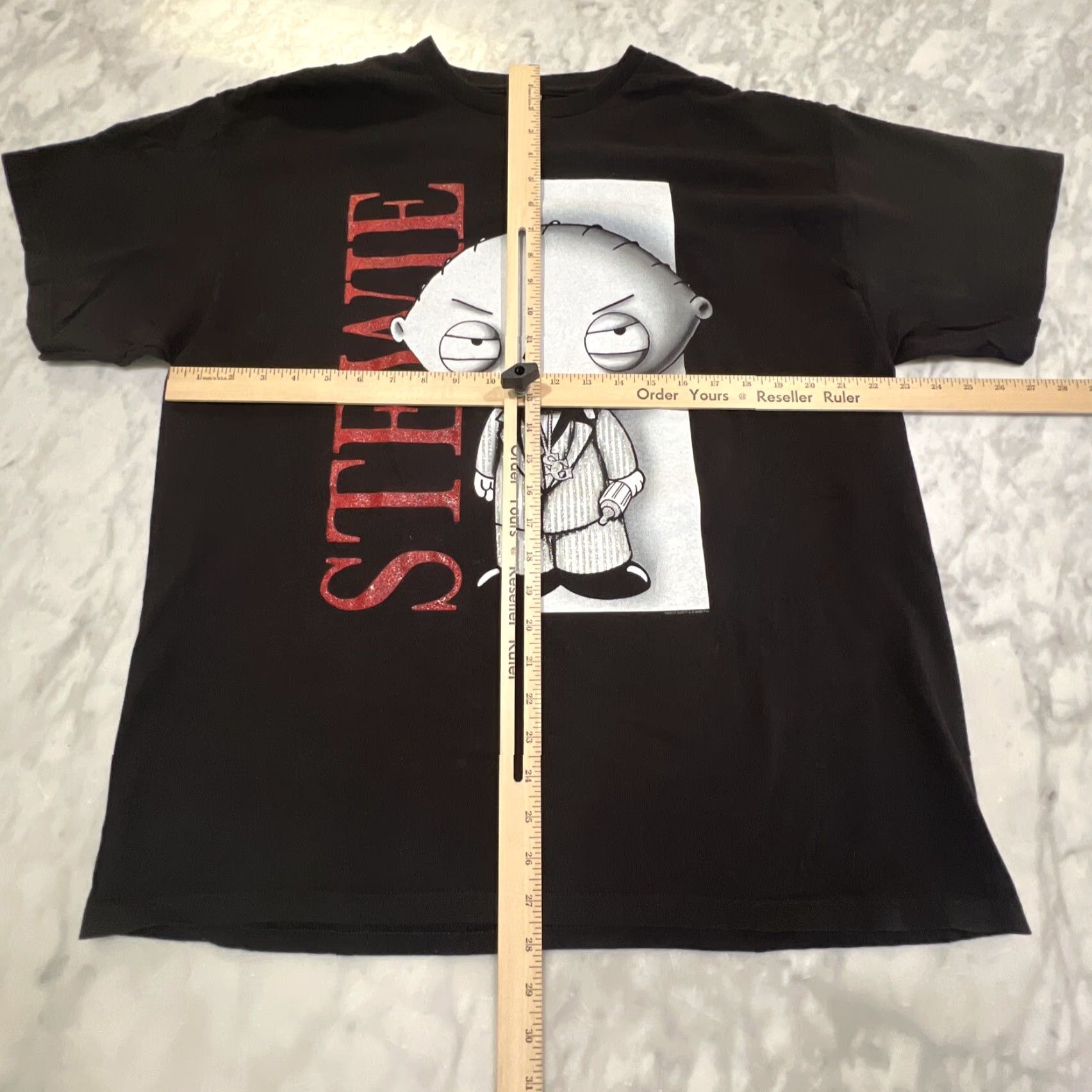 Vintage VINTAGE Stewie Scarface TShirt Men XL Family Guy Cartoon Pullover Crewneck Anime Size US XL / EU 56 / 4 - 6 Thumbnail