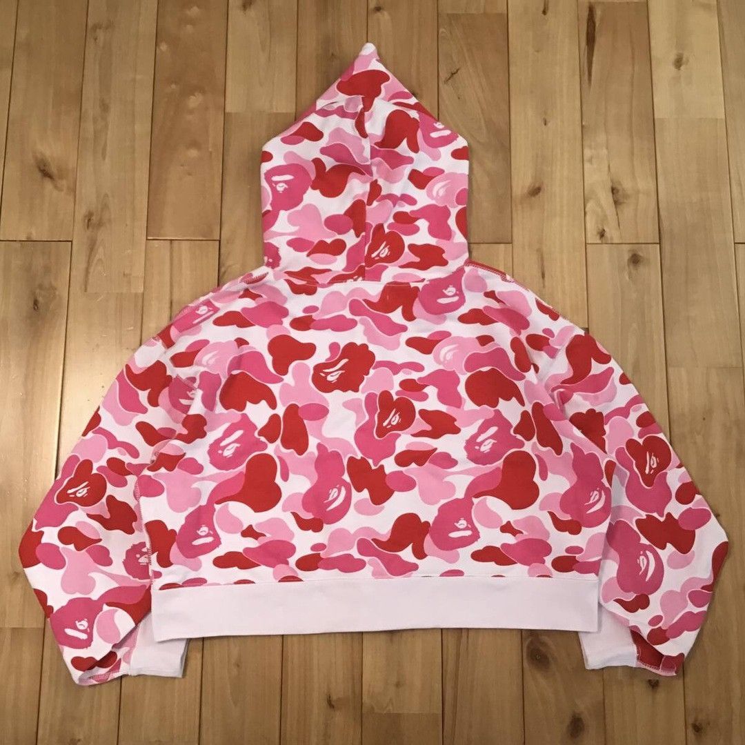 Bape BAPE ABC camo Pink short full zip hoodie a bathing ape Size M / US 6-8 / IT 42-44 - 3 Thumbnail