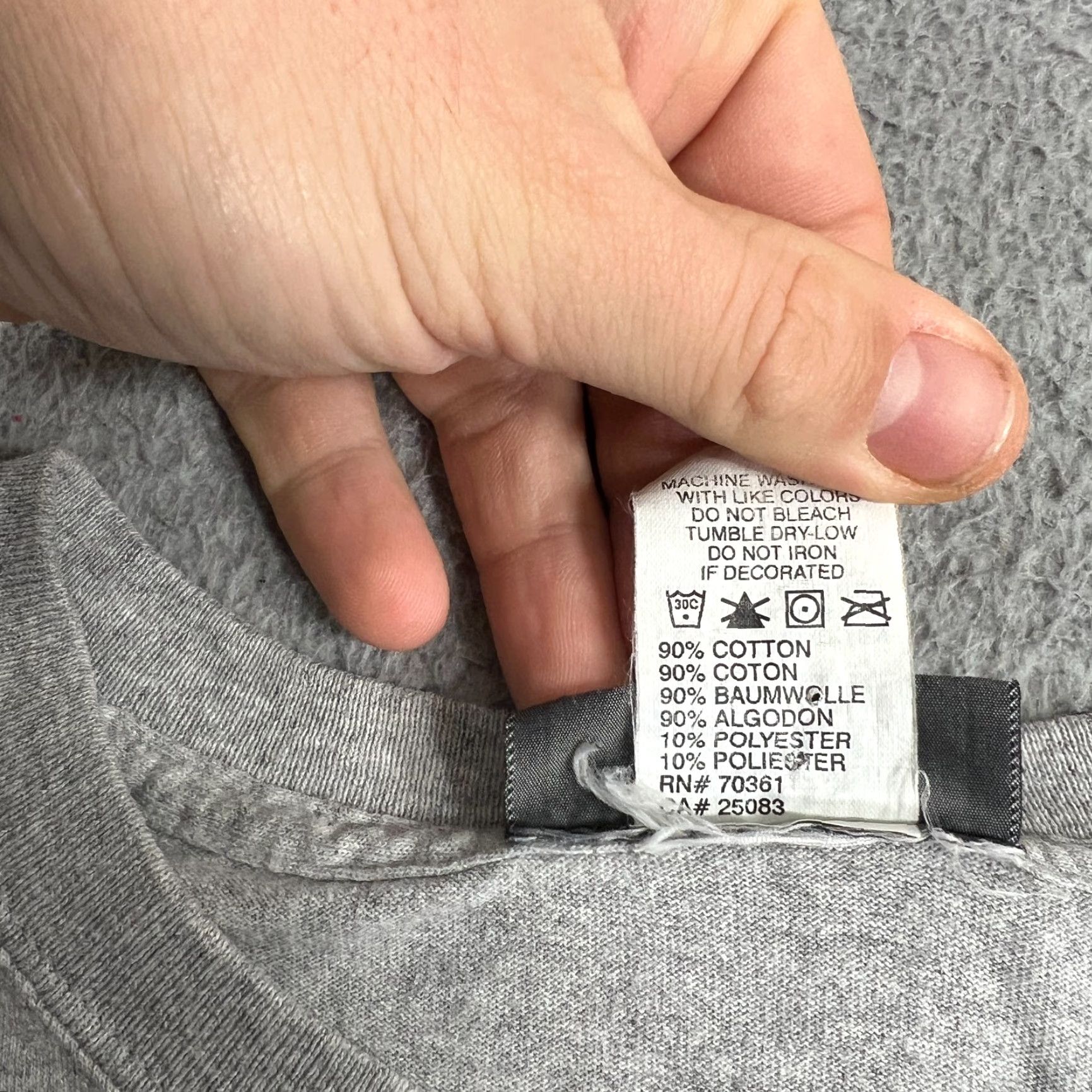 Vintage VINTAGE ESPN T Shirt XL Men Gray Cotton ESPN SportsCenter Graphic Print Short Sleeve Crew Neck 00s 2000s Size US XL / EU 56 / 4 - 4 Thumbnail