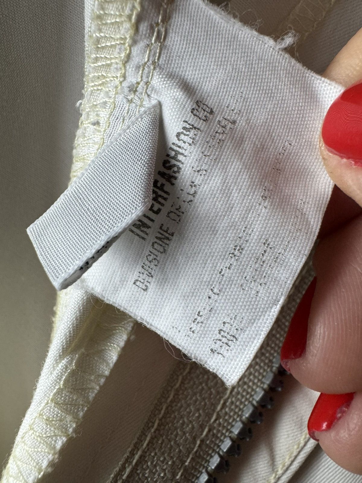 Japanese Brand × Vintage Women's Vintage Dress White Marithé + François Girbaud Size L / US 10 / IT 46 - 11 Thumbnail