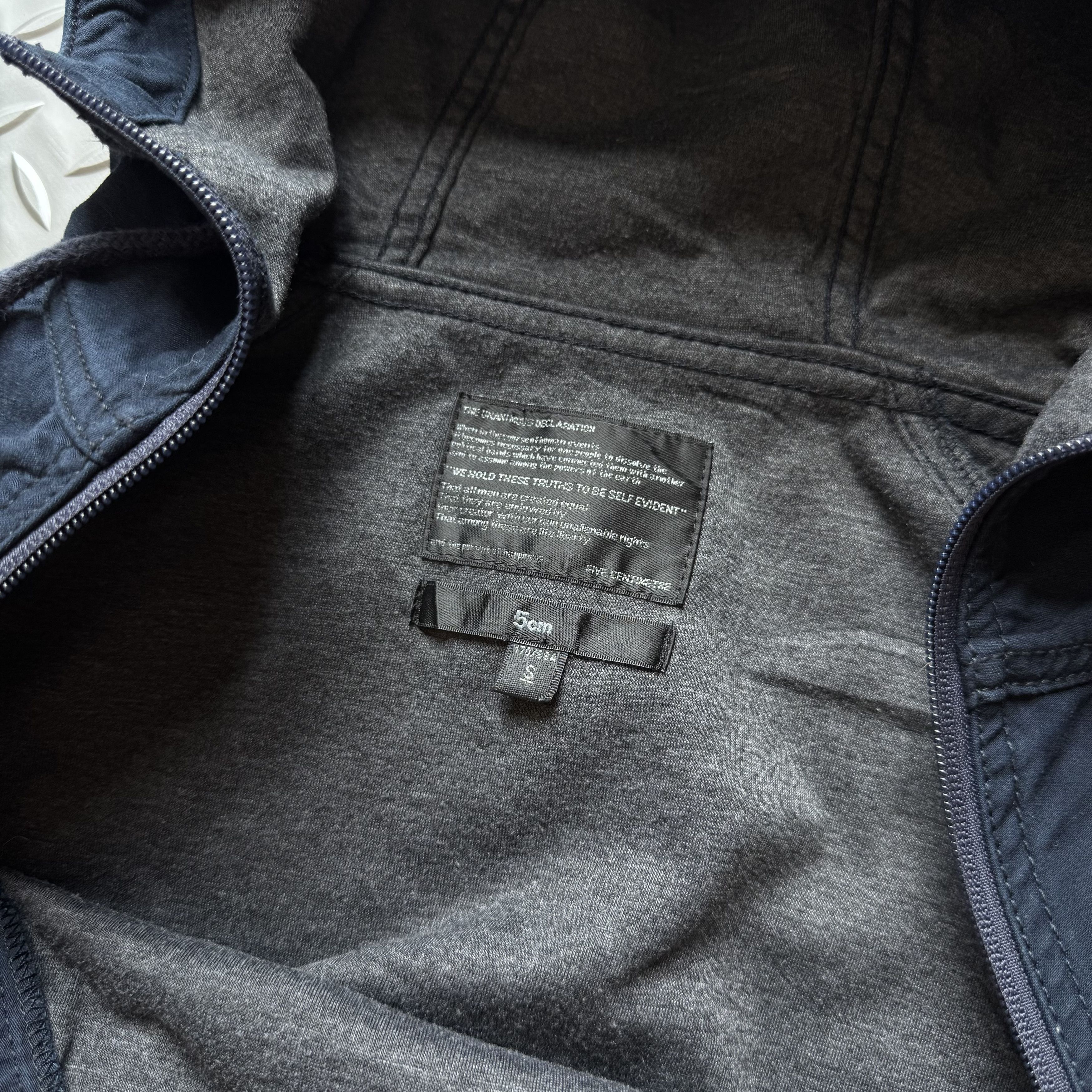 Japanese Brand 5CM Technical Asymmetrical Zip Jacket Size US M / EU 48-50 / 2 - 5 Thumbnail