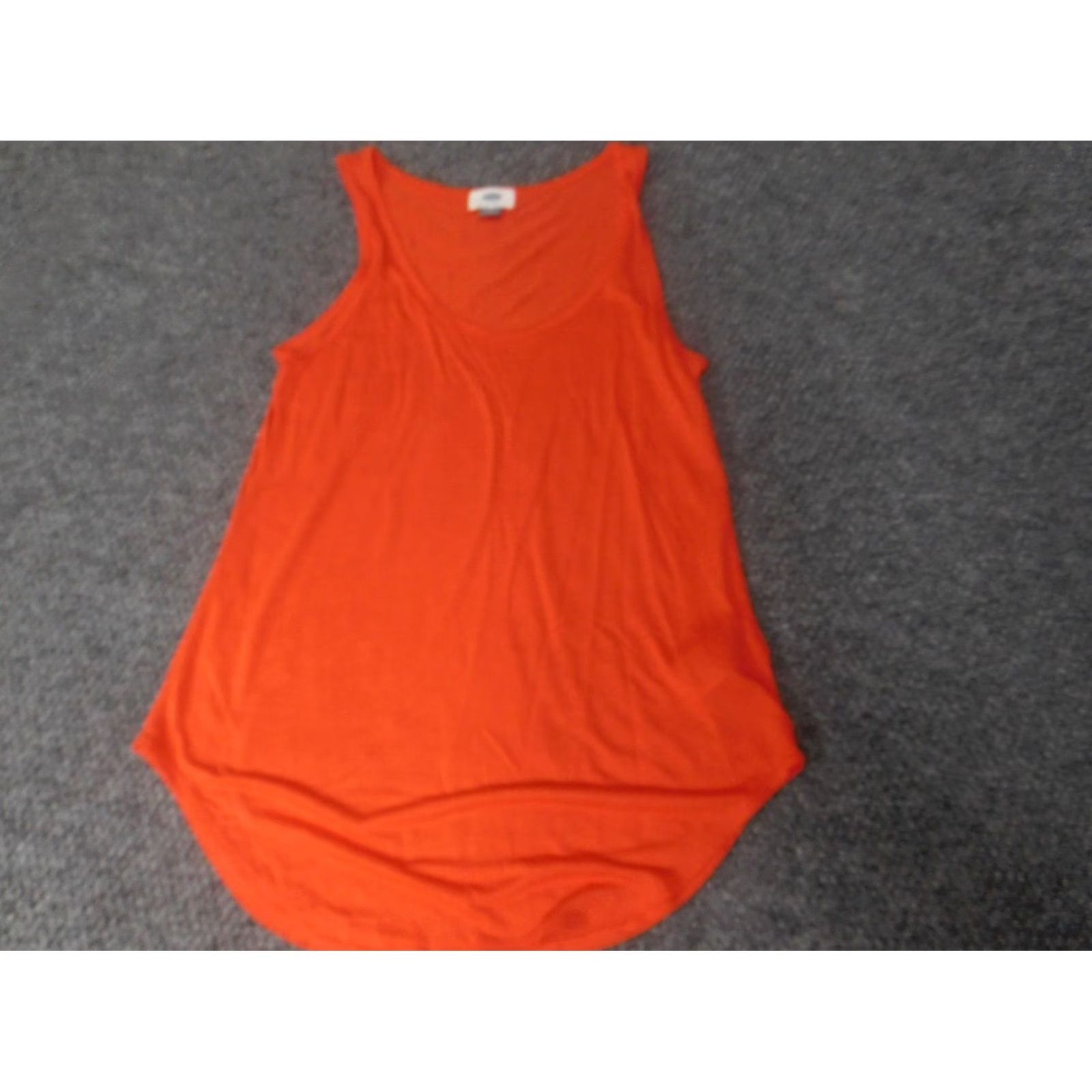 Old Navy Old Navy Womens Blouse XS Orange Crew Neck Pullover Stretch Solid Casual Shirt Ladies Small? Size XS / US 0-2 / IT 36-38 - 2 Thumbnail