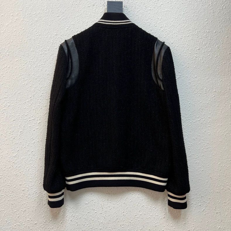 Yves Saint Laurent SAINT LAURENT Wool knit jacket 2502-Nextarrow Size US M / EU 48-50 / 2 - 2 Thumbnail