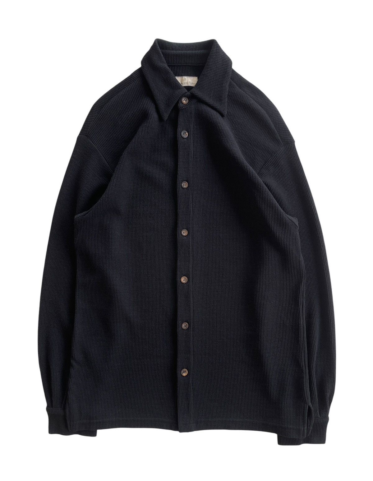 Ermenegildo Zegna Ermenegildo Zegna Black knit Shirt Size US M / EU 48-50 / 2 - 1 Thumbnail