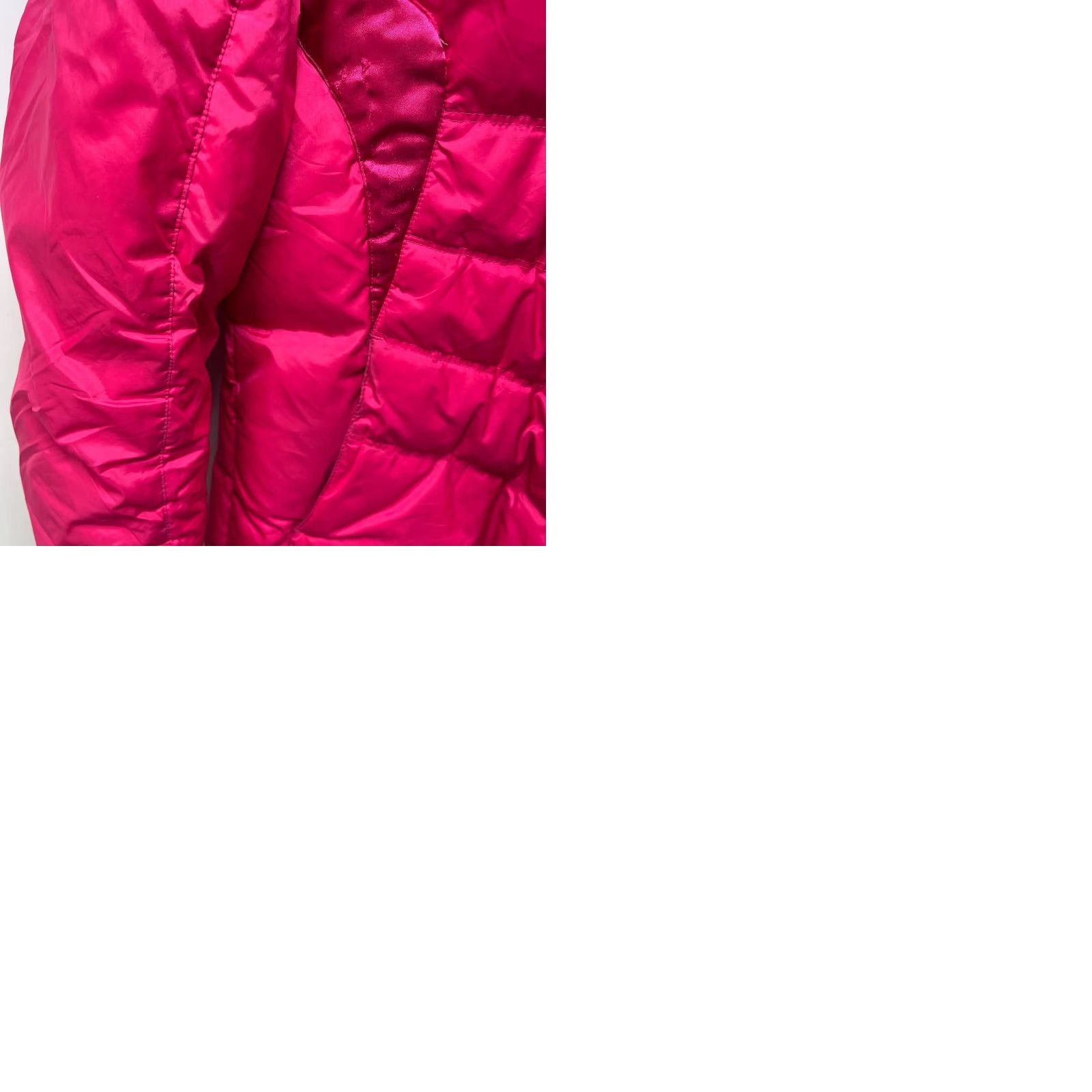 Nike VINTAGE Nike Y2K Puffer Jacket Womens Large Pink Size M / US 6-8 / IT 42-44 - 9 Thumbnail
