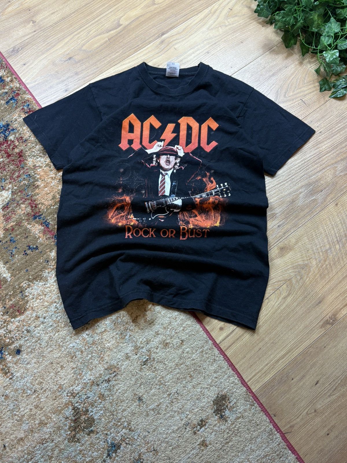 Band Tees 2010 AC/DC Vintage Reprint Highway to Hell Tour T-shirt Size US S / EU 44-46 / 1 - 2 Thumbnail