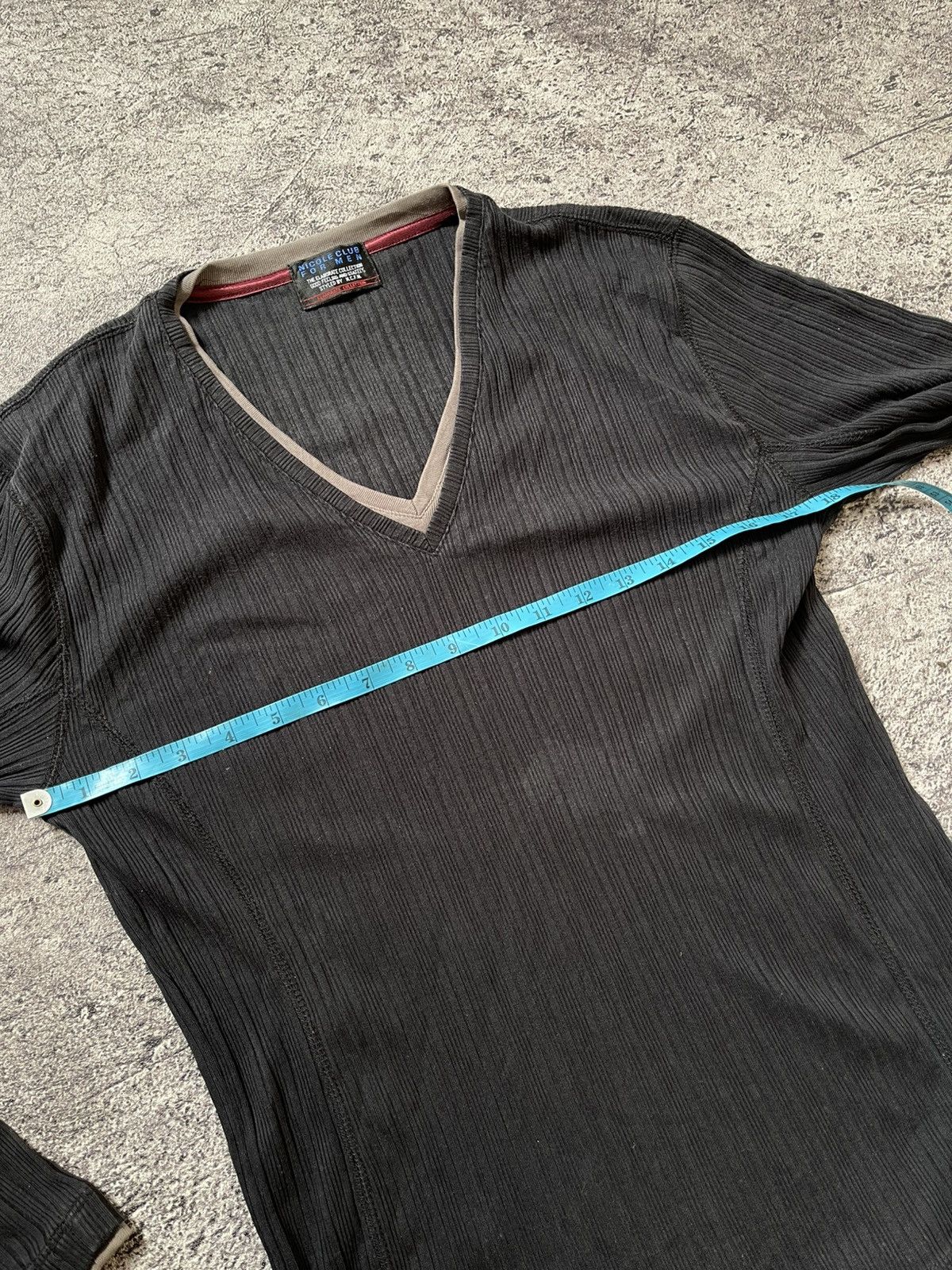 Japanese Brand Y2K Nicole Club double layer ifsixwasnine long sleeve Size US M / EU 48-50 / 2 - 8 Thumbnail