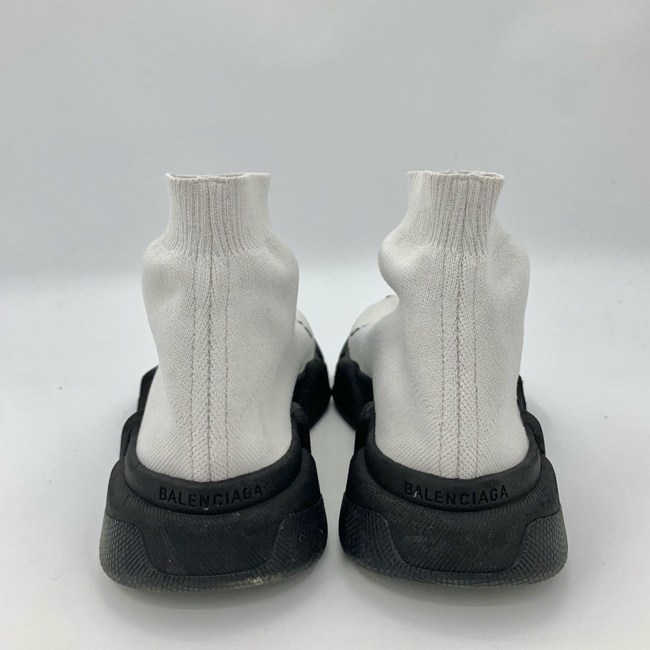 Balenciaga Balenciaga Intarsia Black and White Sock Sneakers Size US 6 / IT 36 - 4 Thumbnail