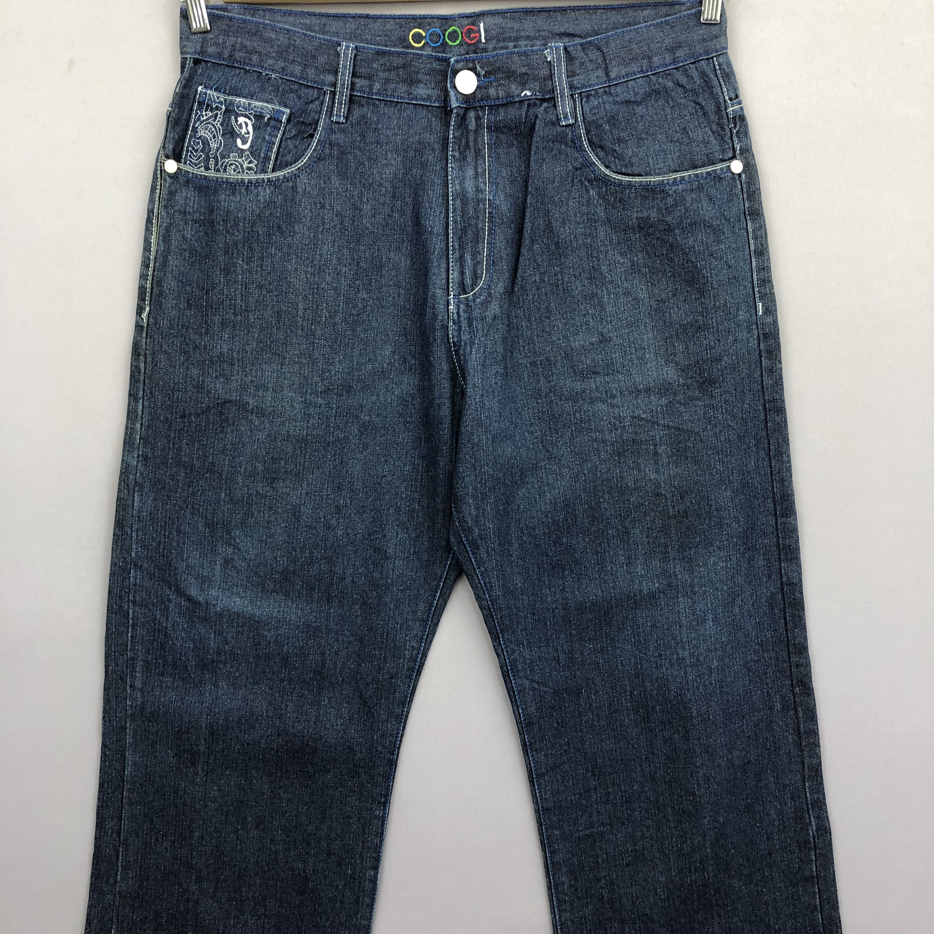 Coogi Crazy Y2K/2000s Coogi Skater Jeans Jnco Baggy Style Denim Size US 36 / EU 52 - 4 Thumbnail