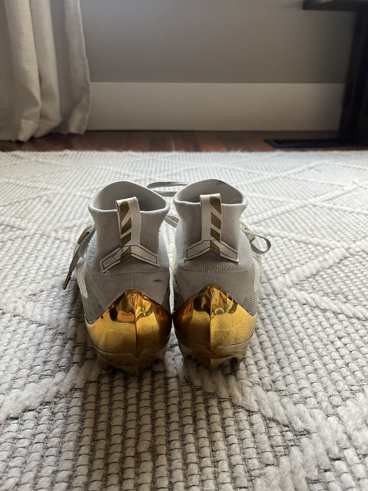 Nike Nike Vapor Untouchable 3 Elite Gold/White Size US 9 / EU 42 - 4 Thumbnail