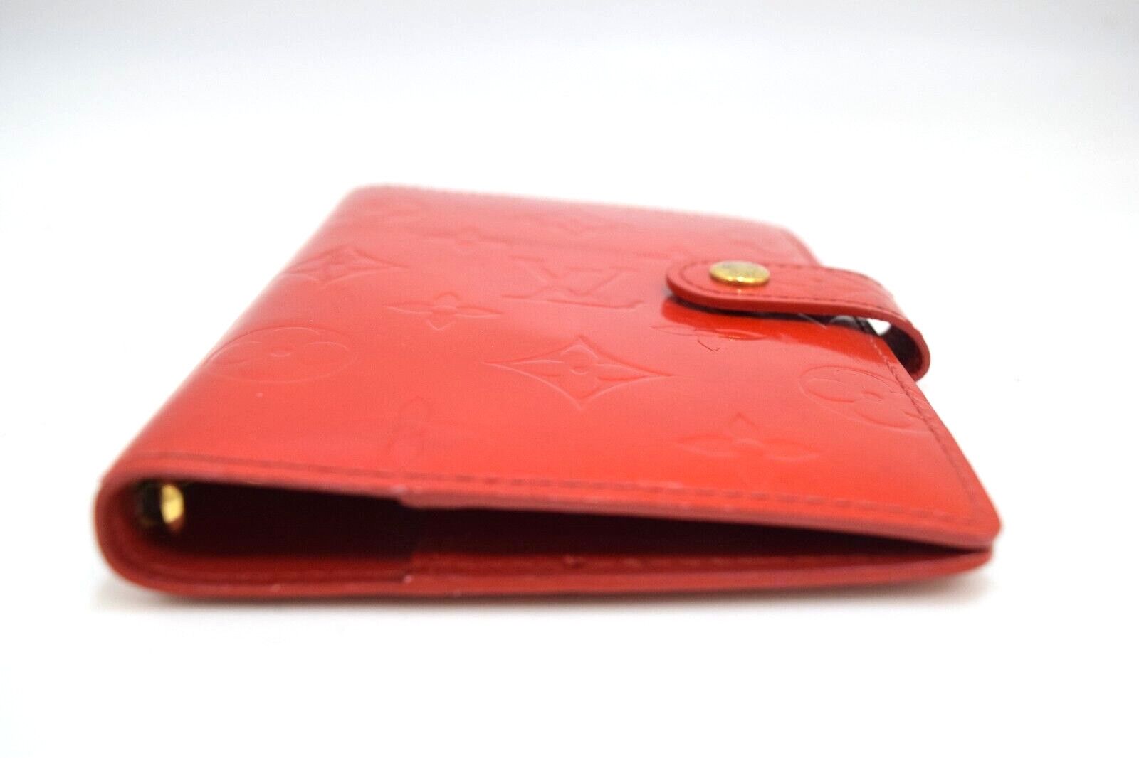 Louis Vuitton LV Agenda PM Day Planner Vernis Leather Red R21016 Size ONE SIZE - 5 Thumbnail