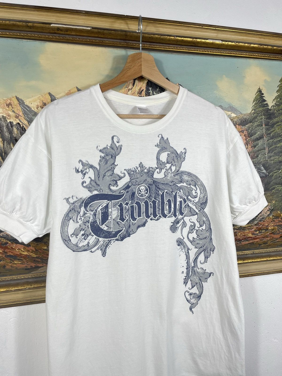 Affliction Red vintage retro y2k 00s tees t shirt big graphic print Size US M / EU 48-50 / 2 - 5 Thumbnail