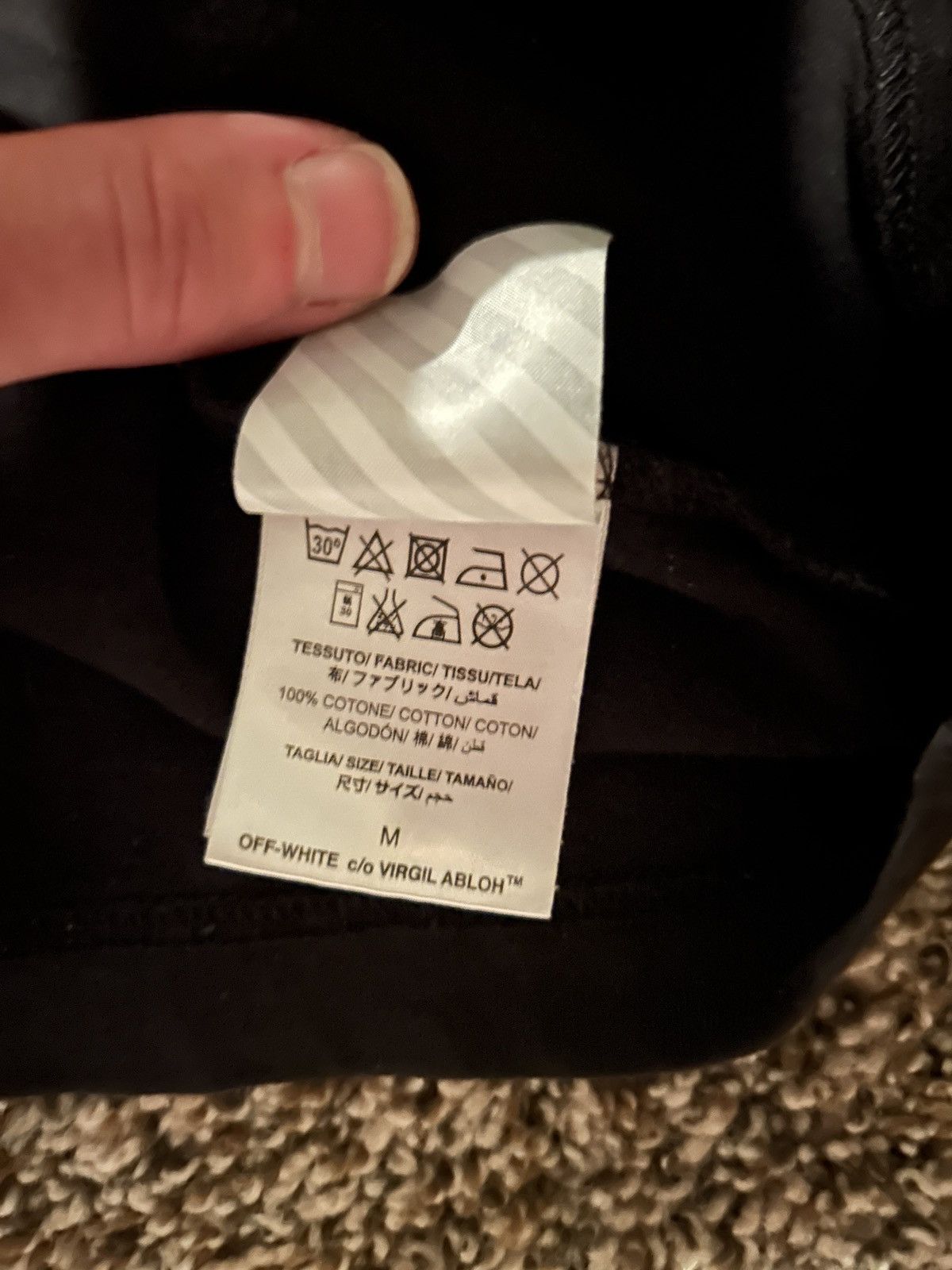 Off-White × Virgil Abloh 2013 off white tee Size US M / EU 48-50 / 2 - 4 Thumbnail