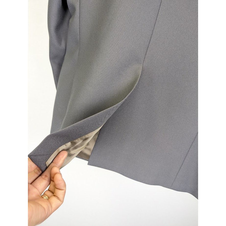 Gucci o1rshd1 Fluid Drill Palace Jacket in Steel Gray Size US L / EU 52-54 / 3 - 17 Thumbnail