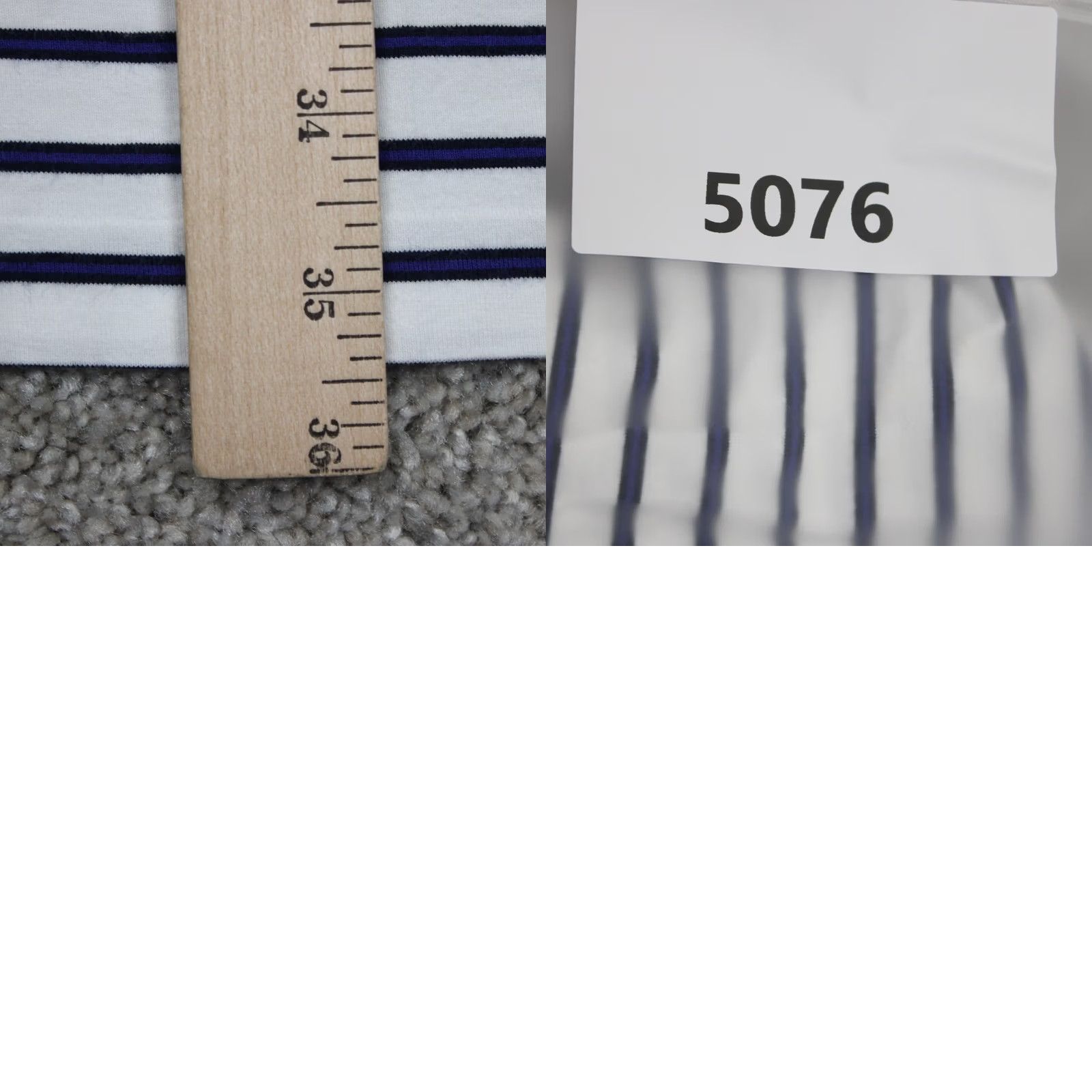 Ralph Lauren Polo Golf Ralph Lauren Polo Shirt Mens XL Blue/White Stretch Lisle PGA Quail Hollow Logo Left Sleeve Size US XL / EU 56 / 4 - 9 Thumbnail