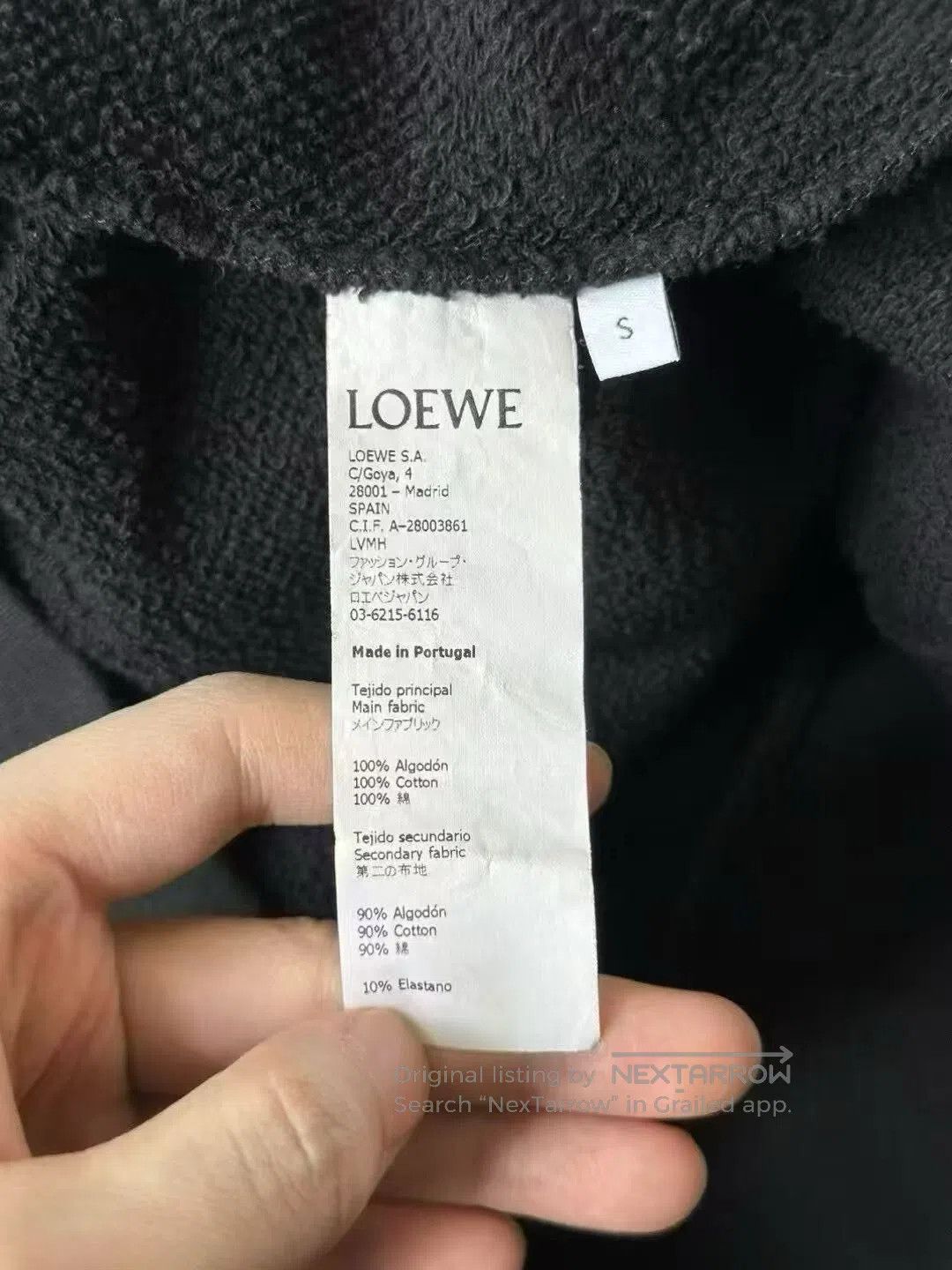 Loewe Loewe Portrait Print Hoodie. Size US S / EU 44-46 / 1 - 3 Thumbnail