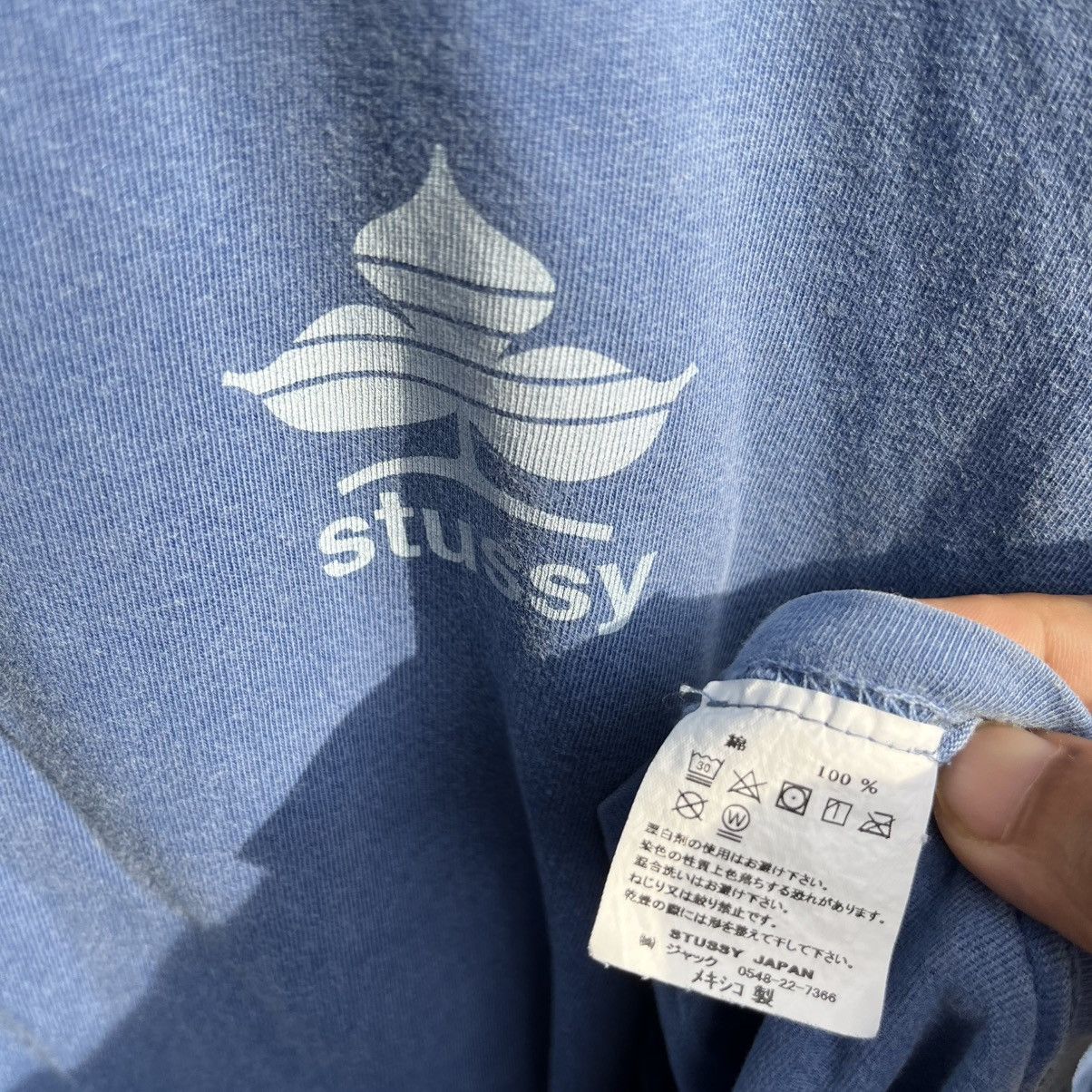 Stussy Stussy clubs deck logo tee longsleeves Size US M / EU 48-50 / 2 - 6 Thumbnail