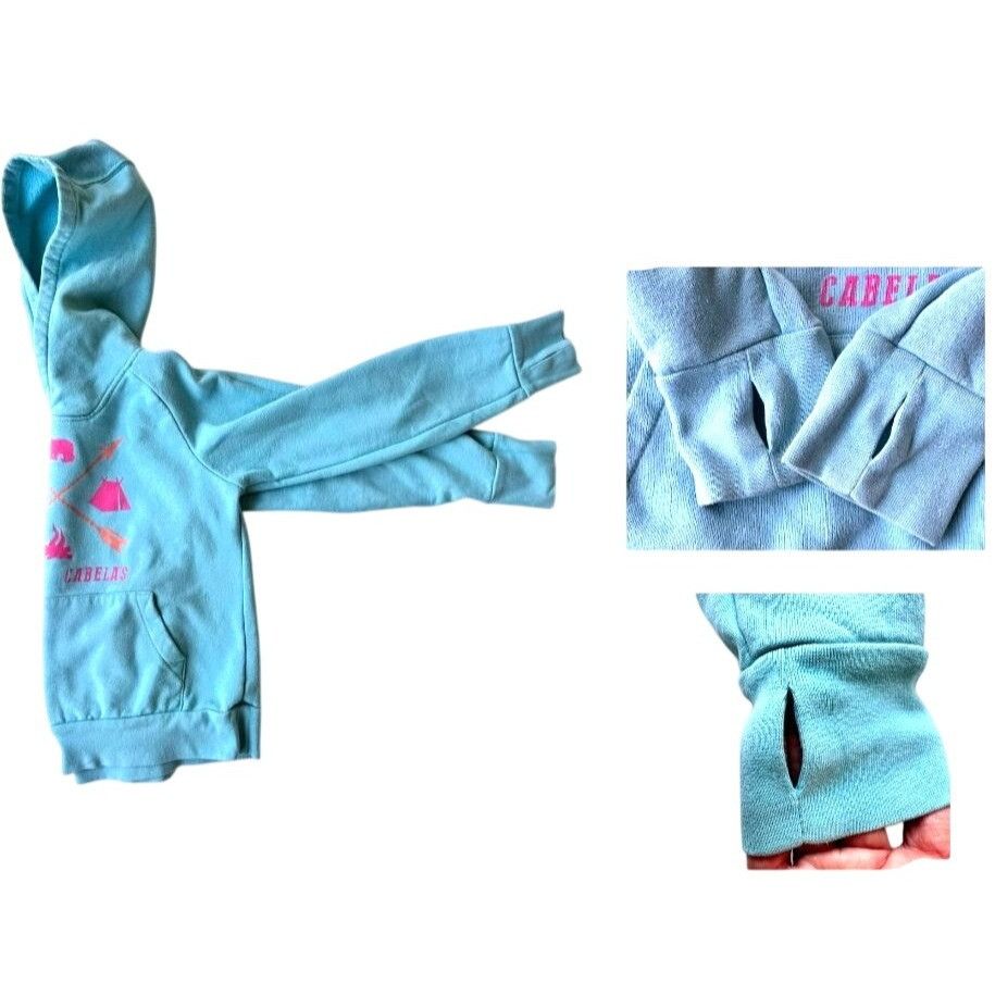 Cabelas Cabelas Fleece Lined Hooded Jacket Unsex Youth Small Light B Size S / US 4 / IT 40 - 9 Thumbnail