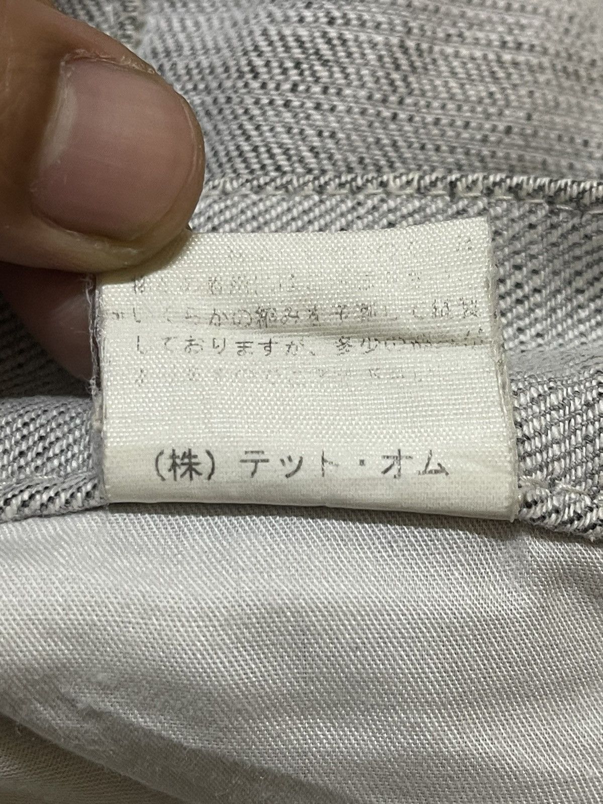 14th Addiction Vintage Japanese Helb Mud Faded Wash Distress Patches Jeans Size US 31 - 13 Thumbnail