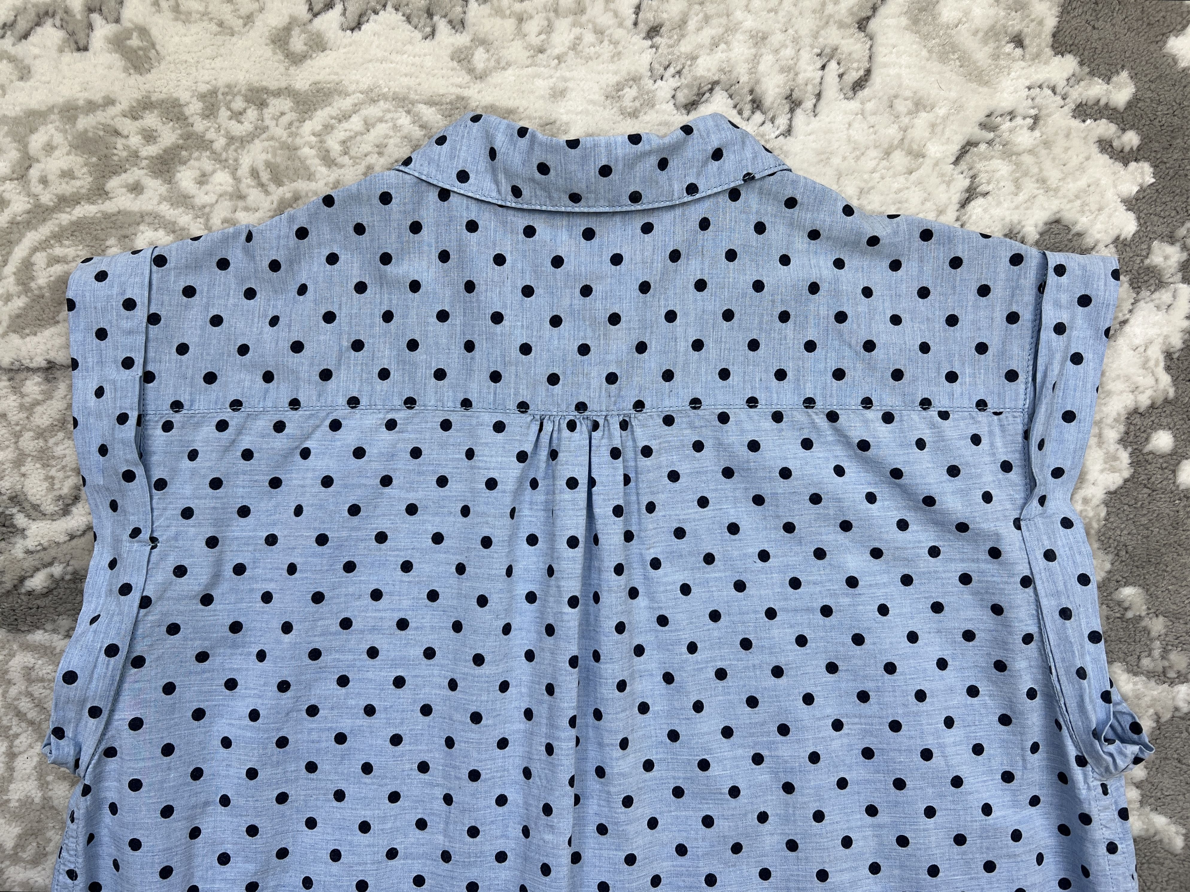 Pepe Jeans Pepe Jeans Dottie Polka Dot Sleeveless Shirt Size S / US 4 / IT 40 - 13 Thumbnail