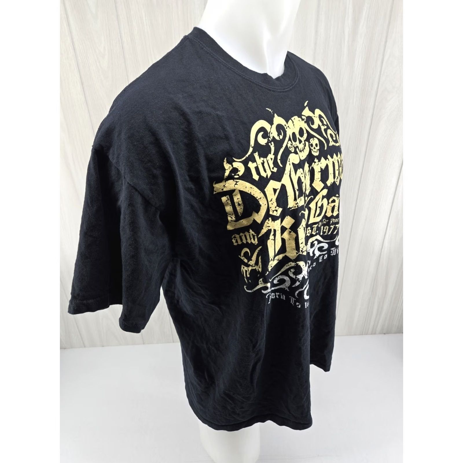 Gildan VINTAGE The Debarmo and Key Band Men's XL Black T-Shirt Short Sleeve Size US XL / EU 56 / 4 - 7 Thumbnail