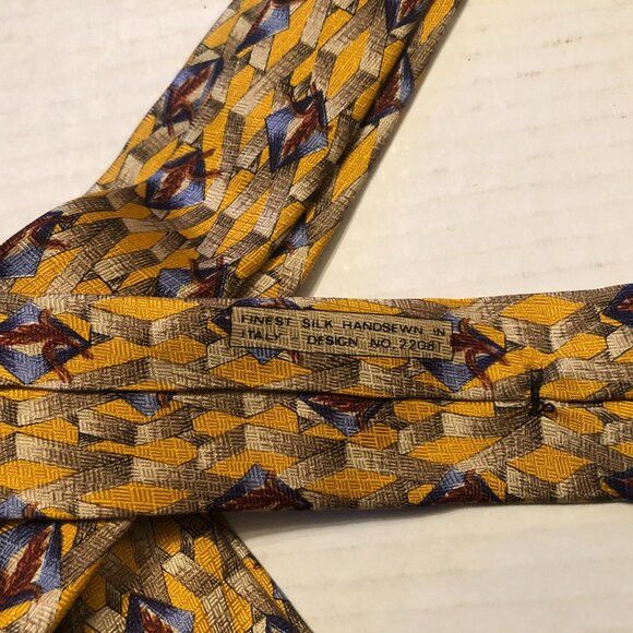 Robert Talbott omaggio by Robert talbott men's new silk tie 4" X 57 1/2" Size ONE SIZE - 5 Thumbnail